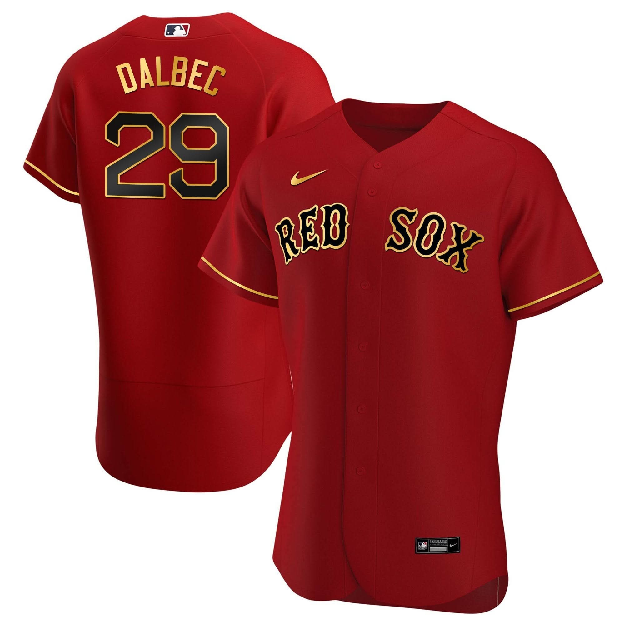 BRS Gold Trim Jersey - Stitched