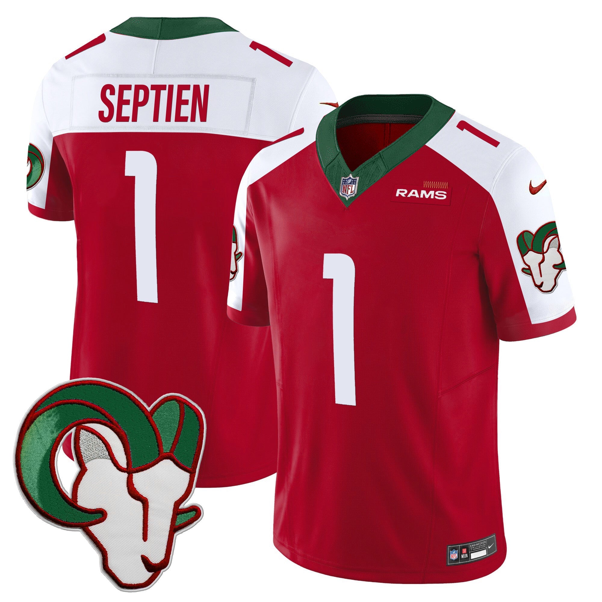 LAR Mexico Vapor Limited Jersey - Stitched