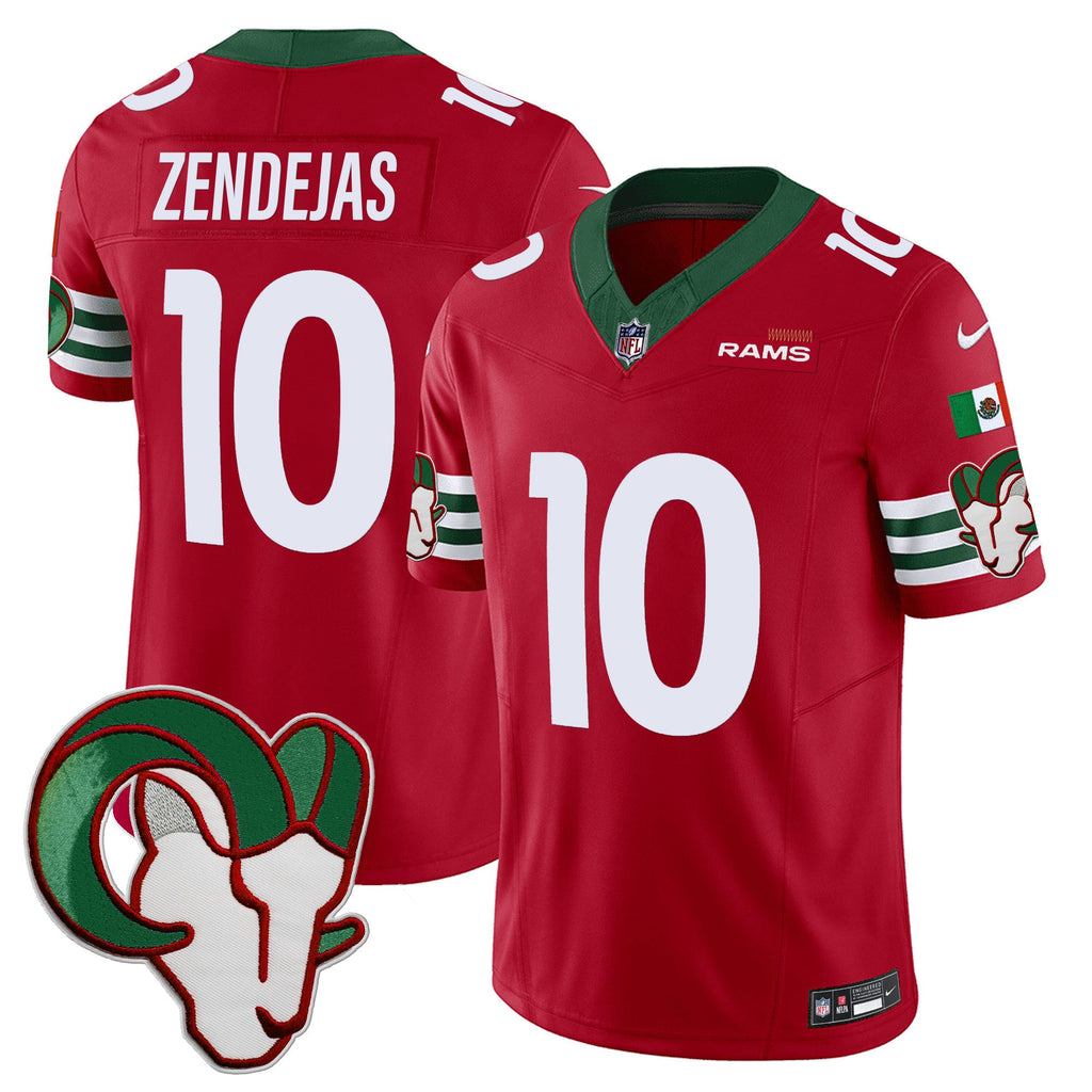 LAR Mexico Vapor Limited Jersey - Stitched