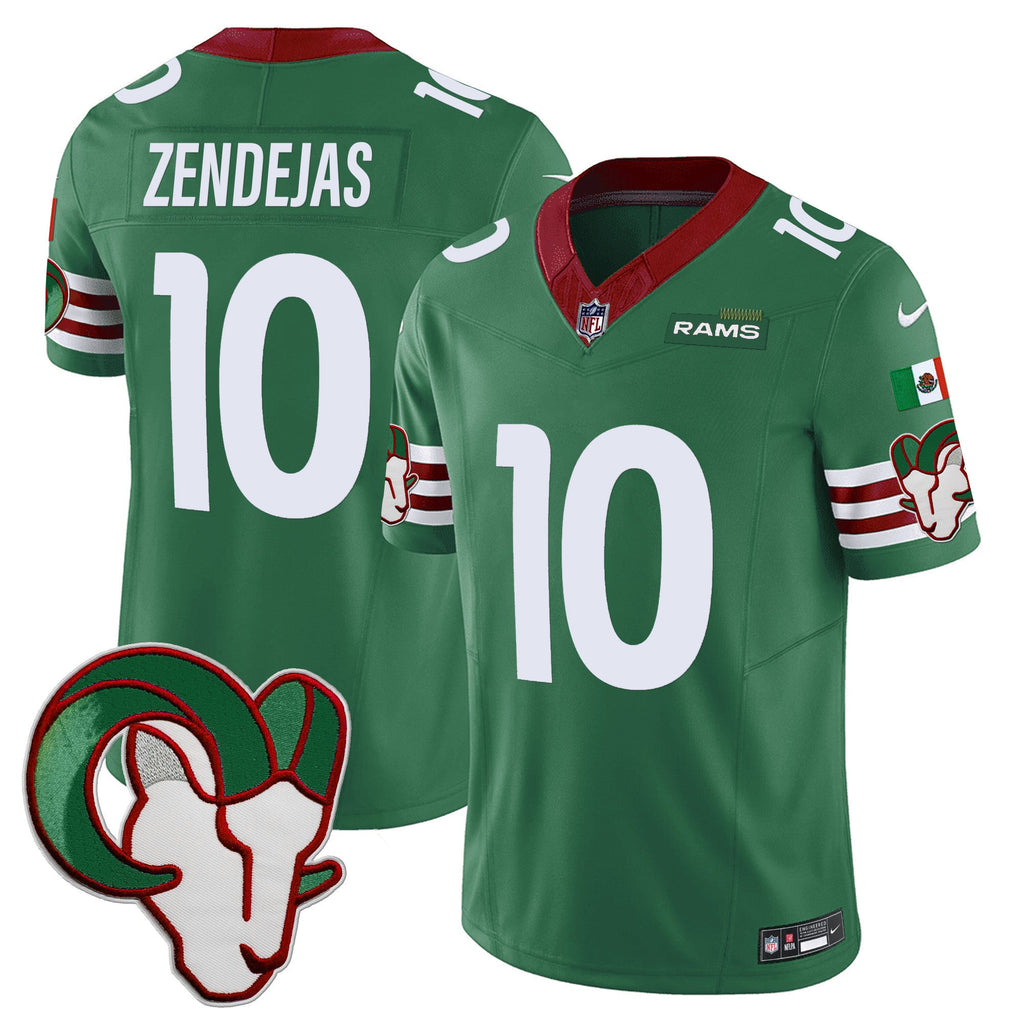 LAR Mexico Vapor Limited Jersey - Stitched