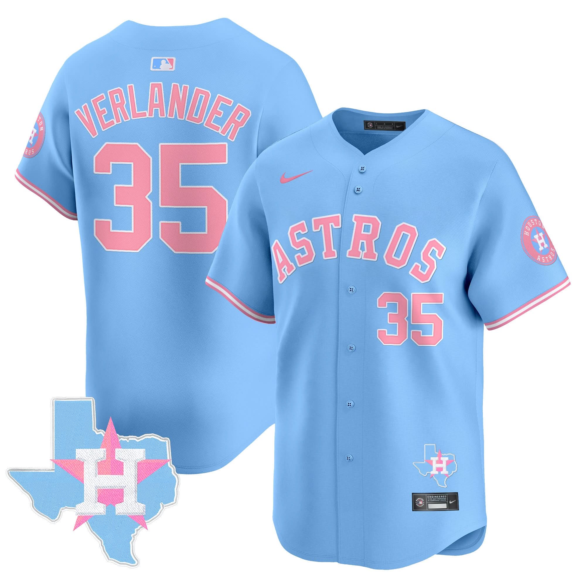 HA Bubblegum Pink Vapor Premier Limited Jersey - Stitched