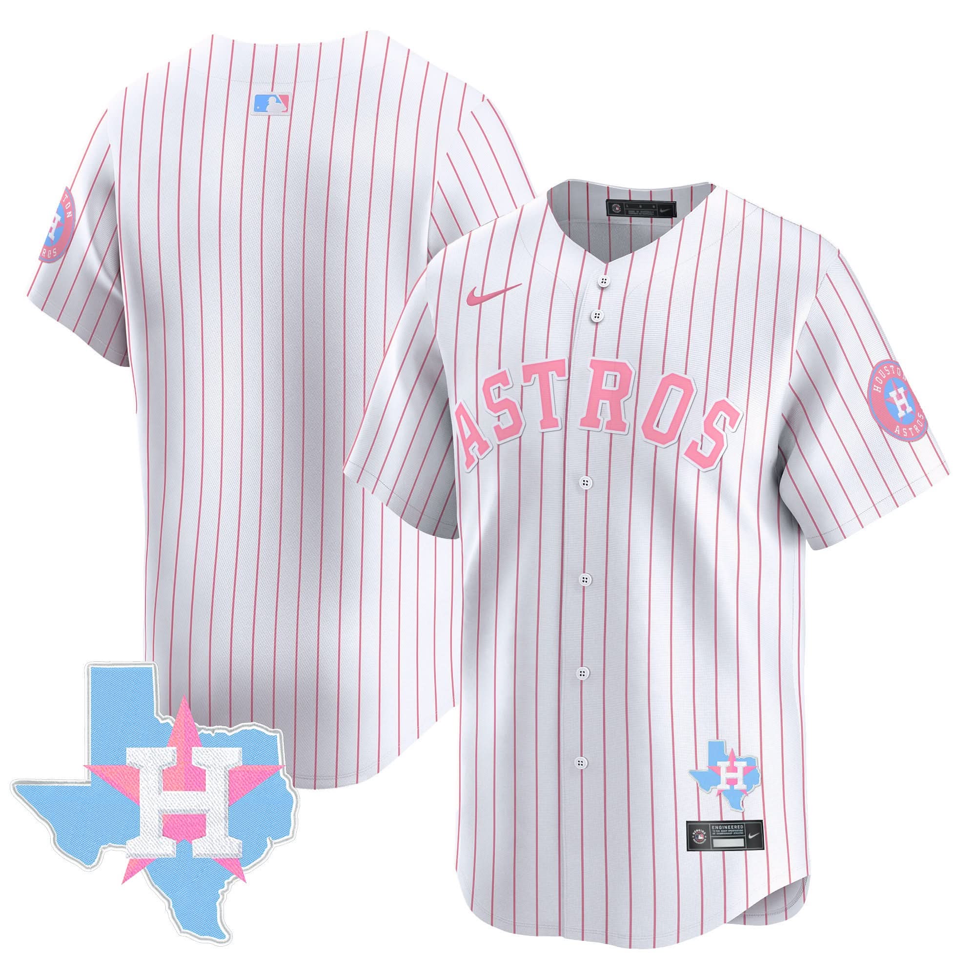HA Bubblegum Pink Vapor Premier Limited Jersey - Stitched