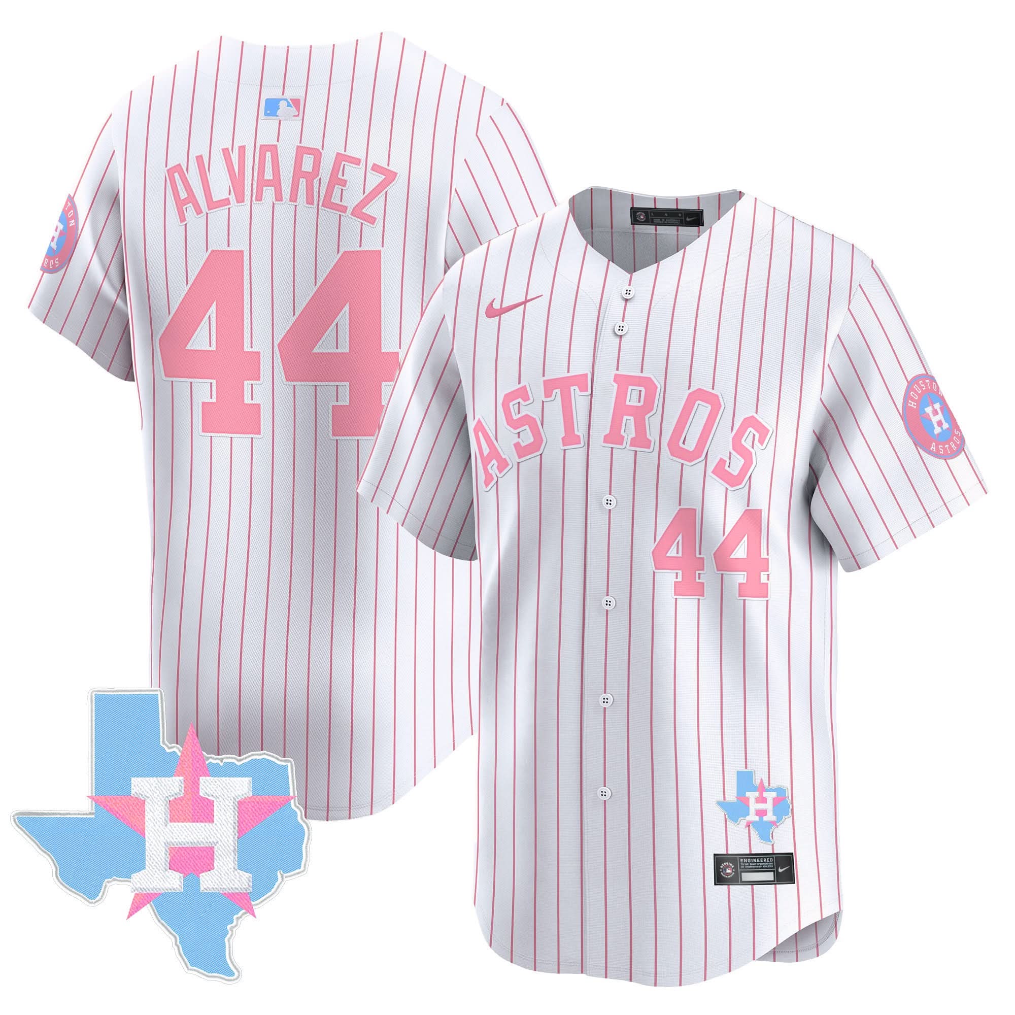 HA Bubblegum Pink Vapor Premier Limited Jersey - Stitched