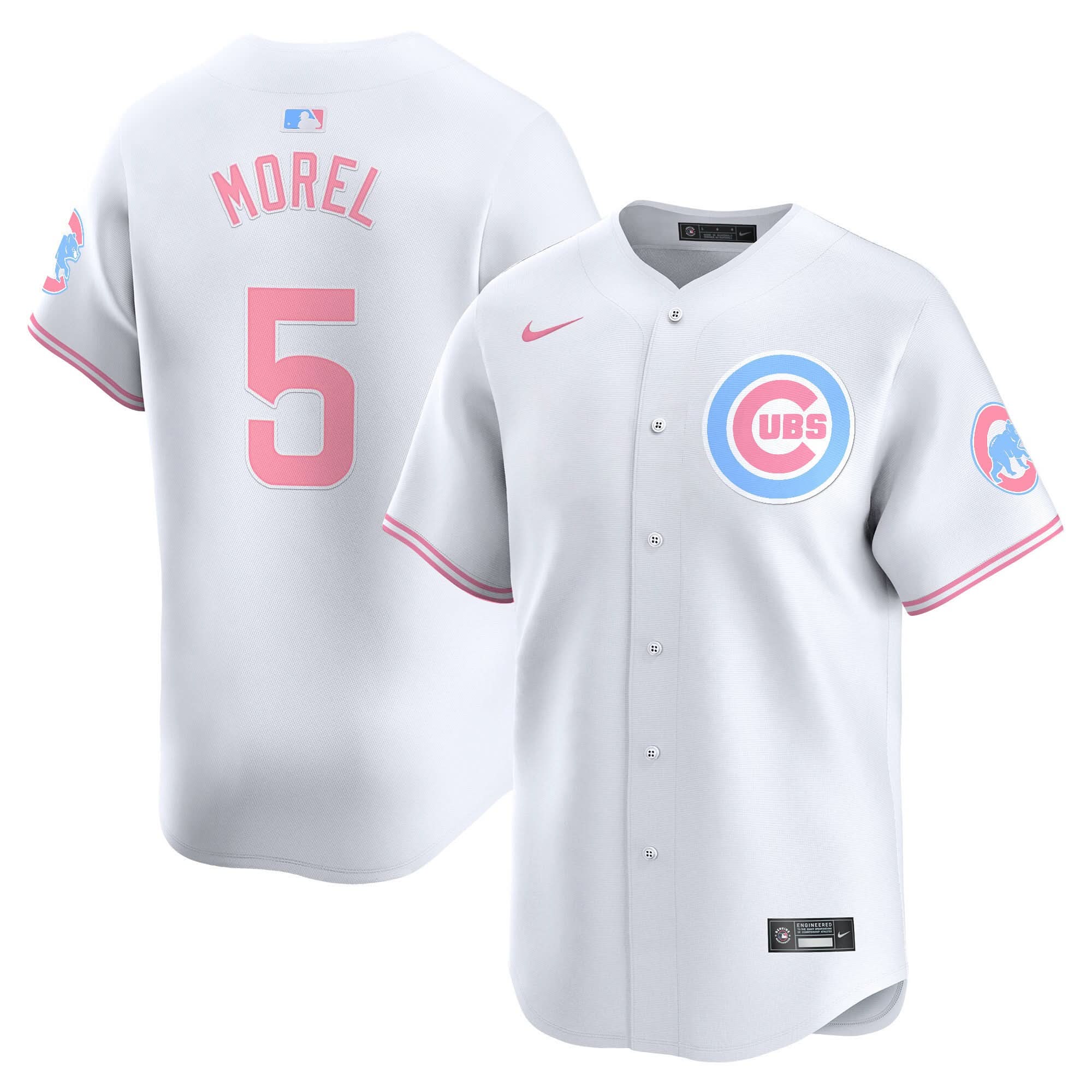 CC Bubblegum Pink Vapor Premier Limited Jersey - Stitched