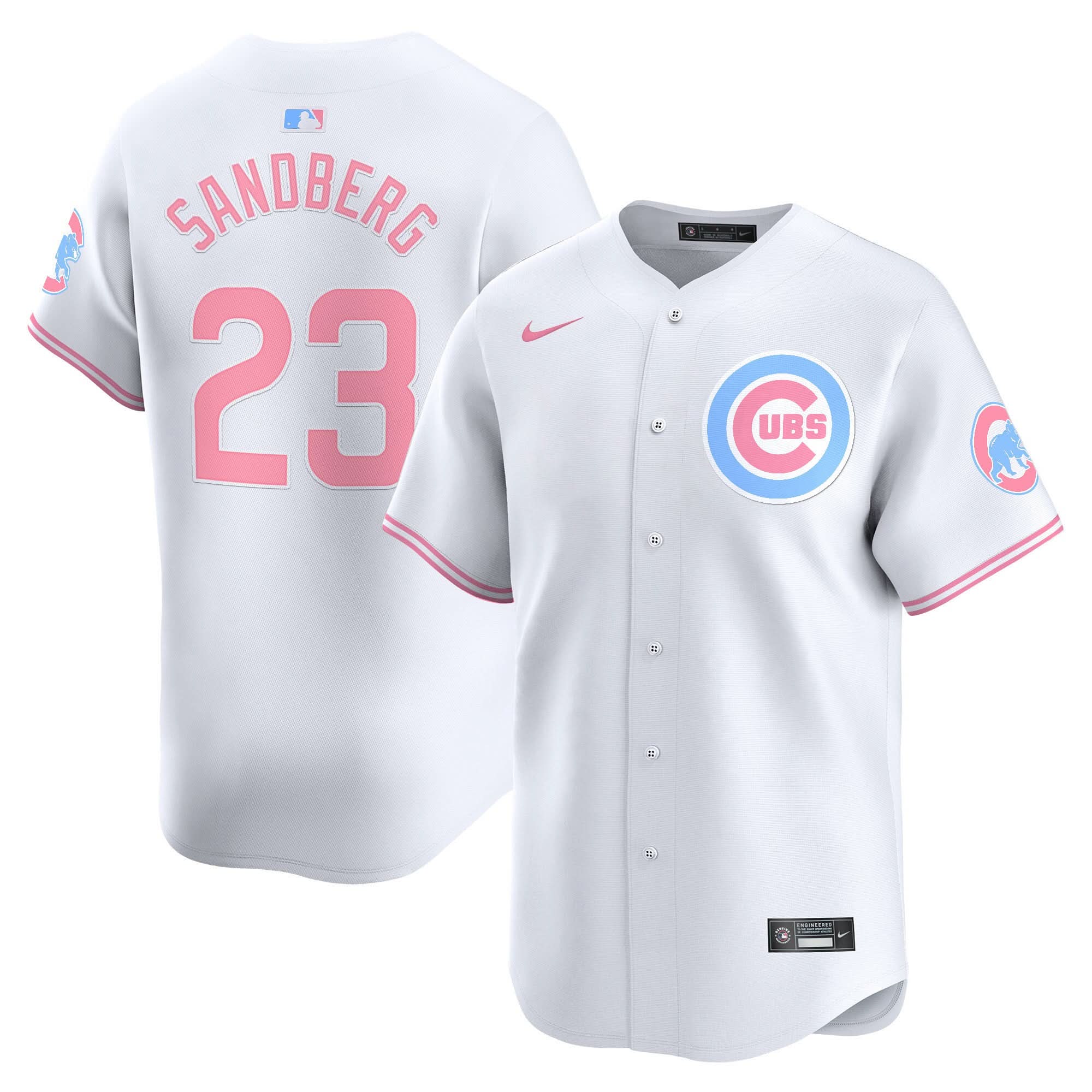 CC Bubblegum Pink Vapor Premier Limited Jersey - Stitched
