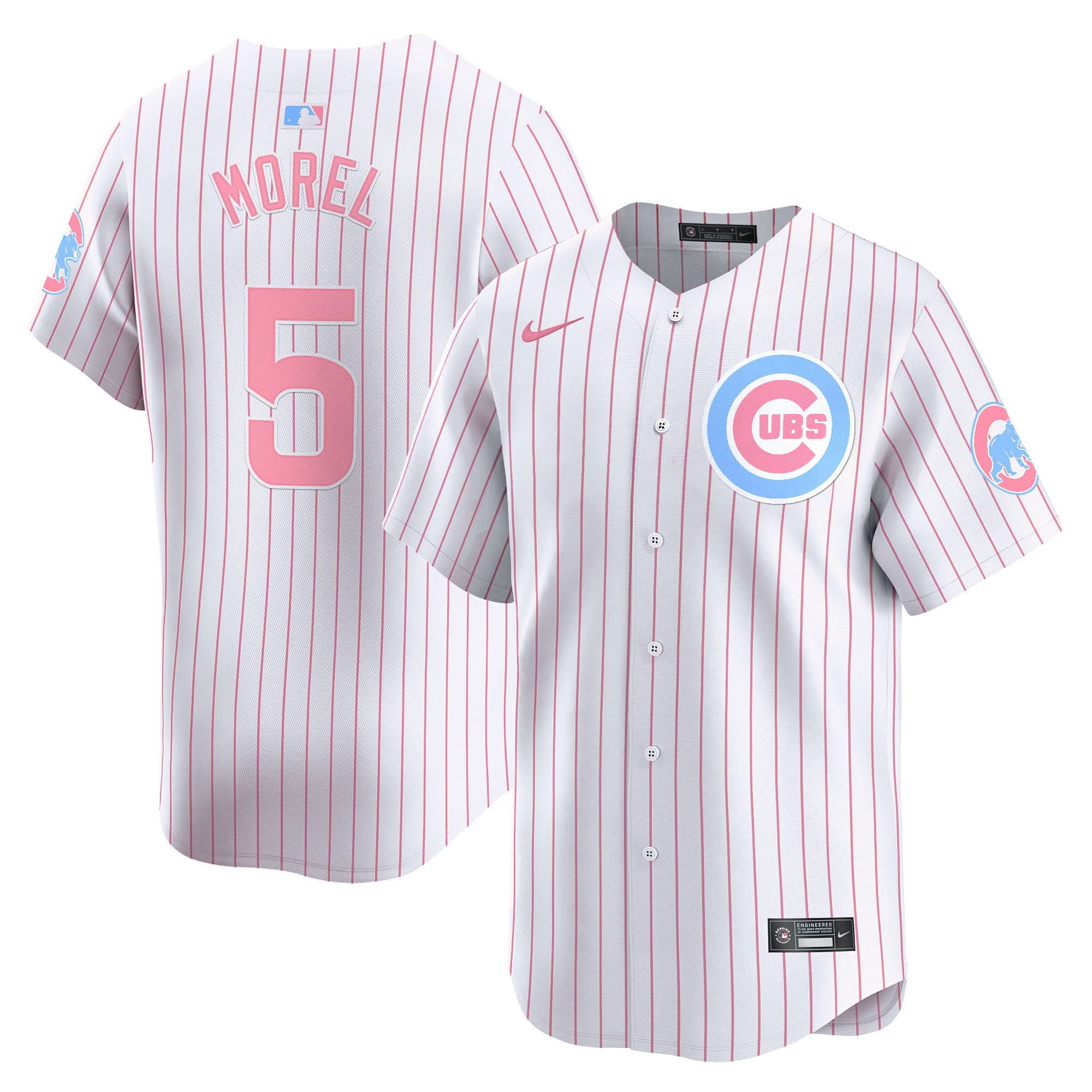 CC Bubblegum Pink Vapor Premier Limited Jersey - Stitched