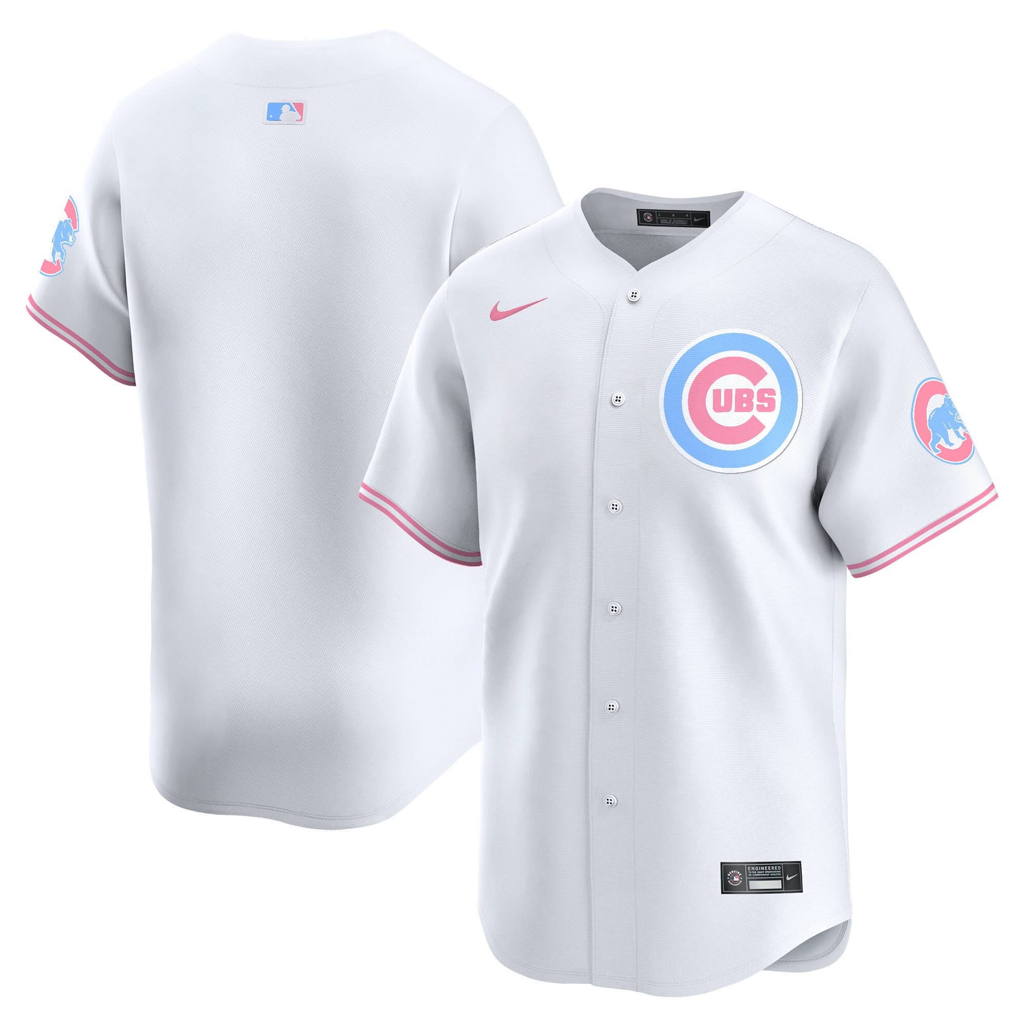 CC Bubblegum Pink Vapor Premier Limited Jersey - Stitched