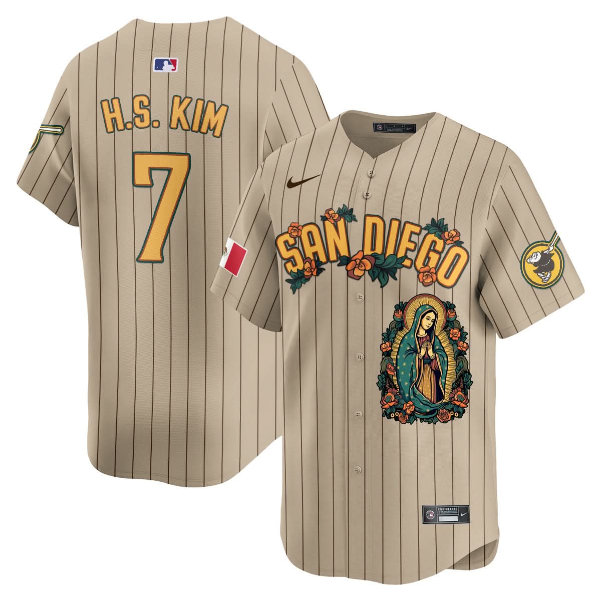 SDP Mexico Guadalupe Vapor Premier Limited Jersey - Printed