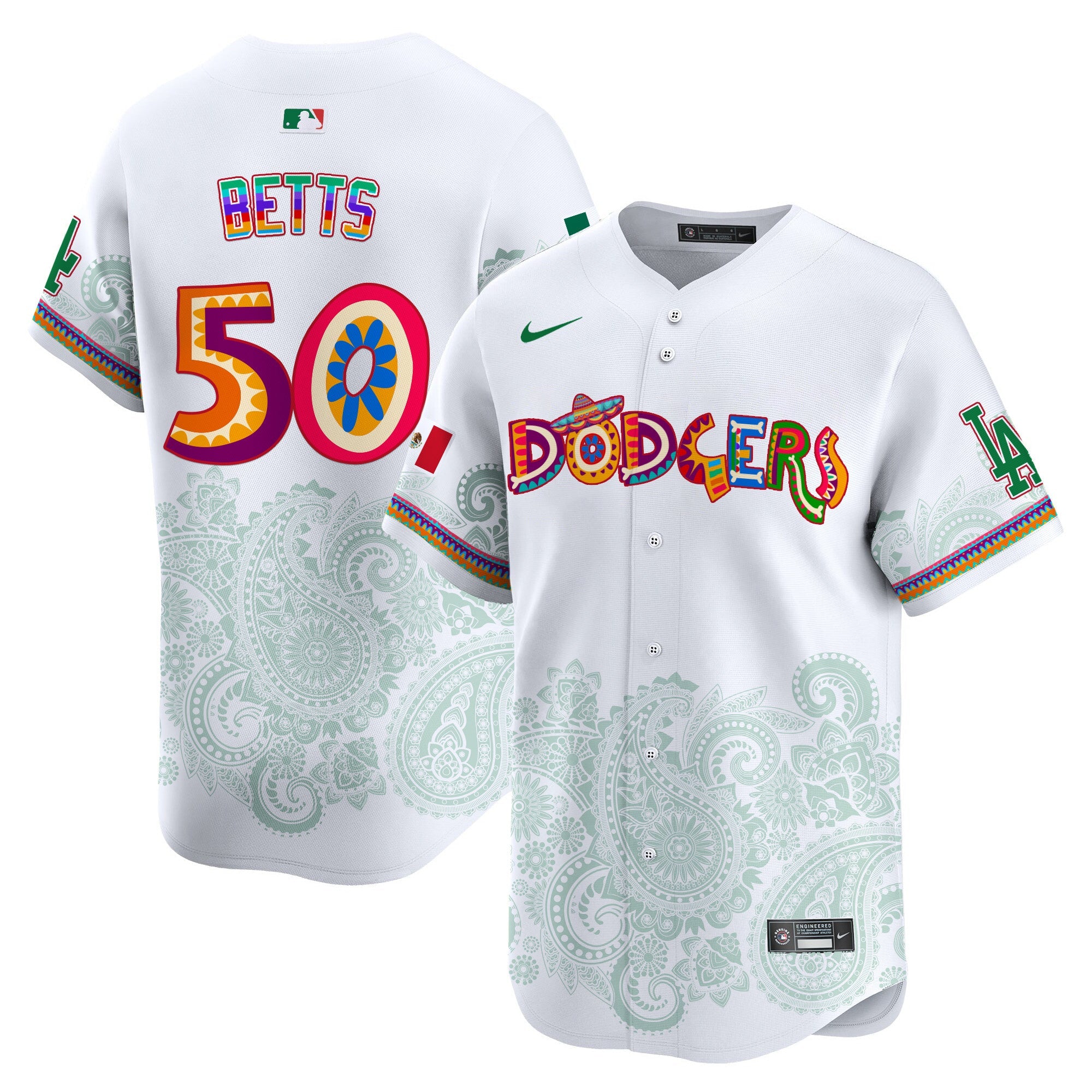 LAD Paisley Mexico Vapor Premier Limited Jersey - Printed