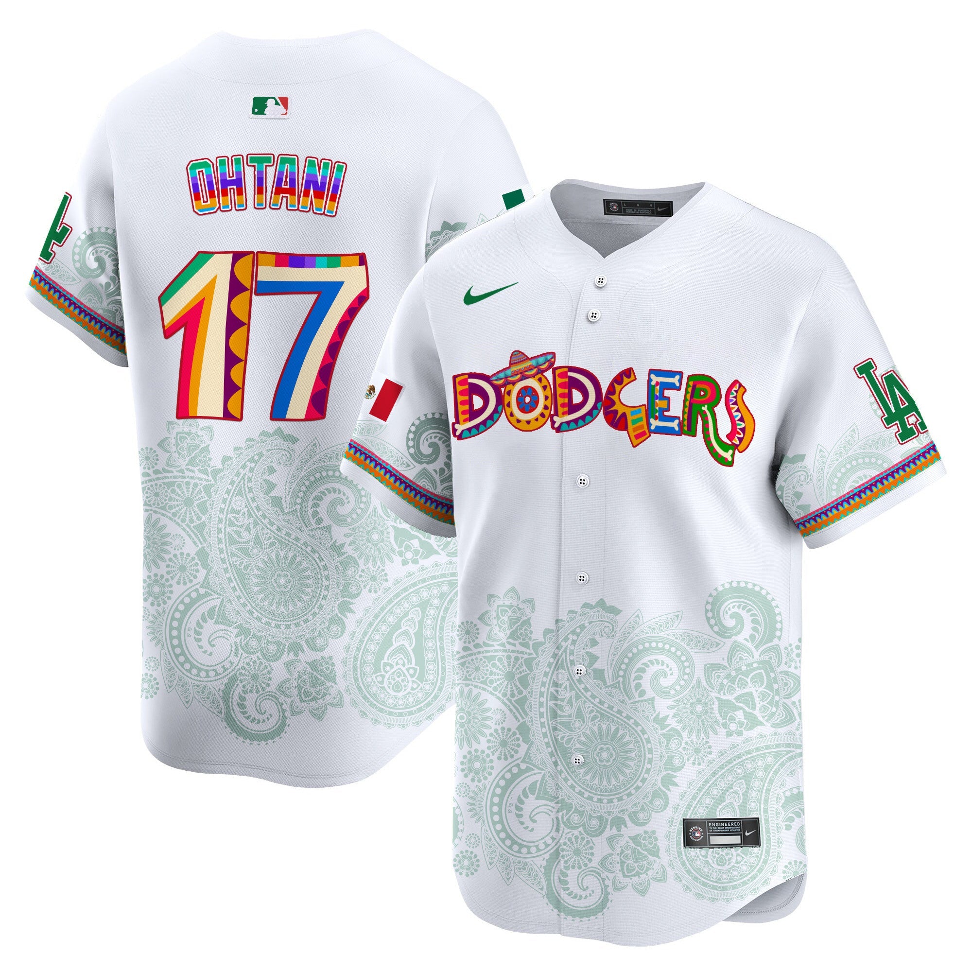 LAD Paisley Mexico Vapor Premier Limited Jersey - Printed