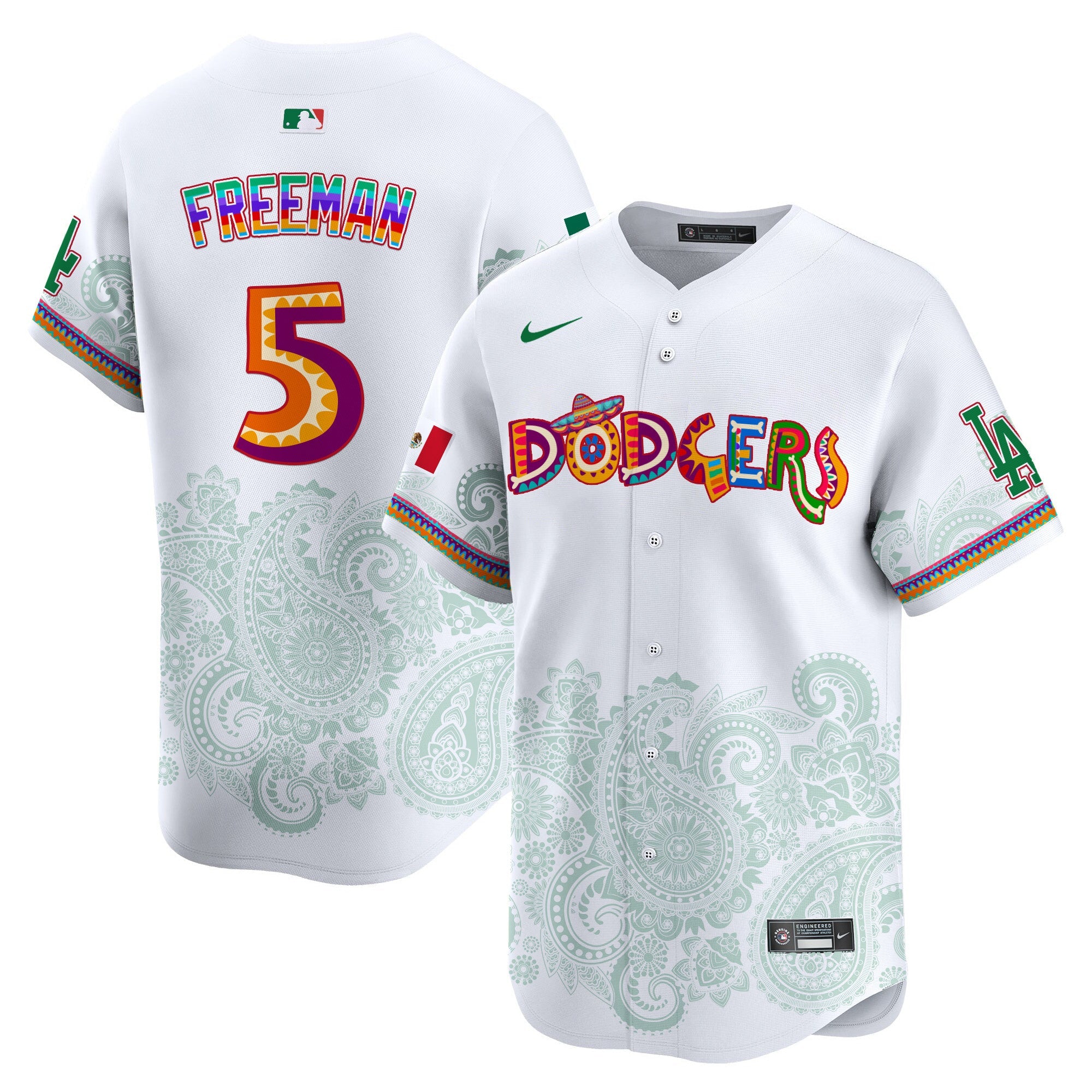LAD Paisley Mexico Vapor Premier Limited Jersey - Printed