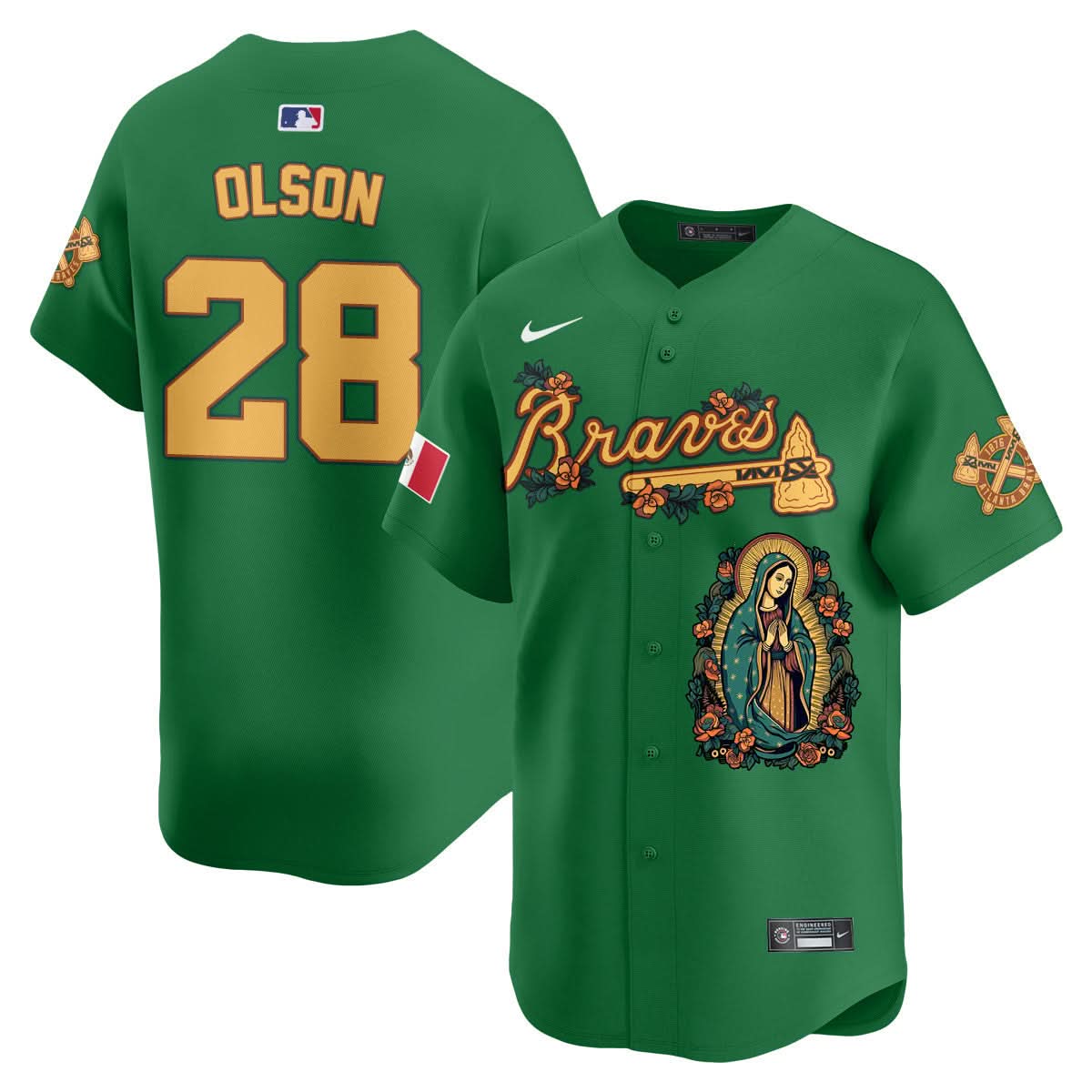 AB Mexico Guadalupe Vapor Premier Limited Jersey - Printed