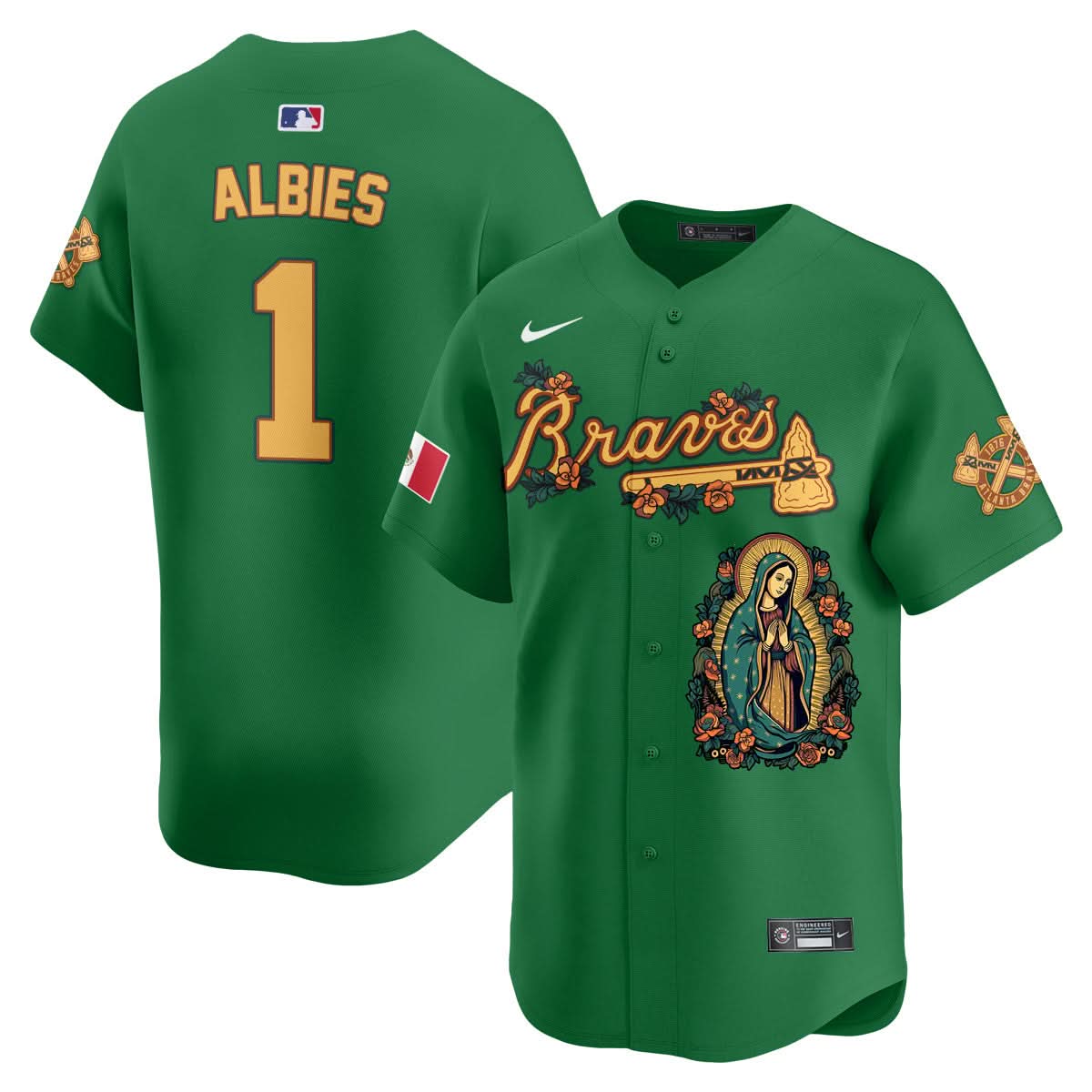 AB Mexico Guadalupe Vapor Premier Limited Jersey - Printed