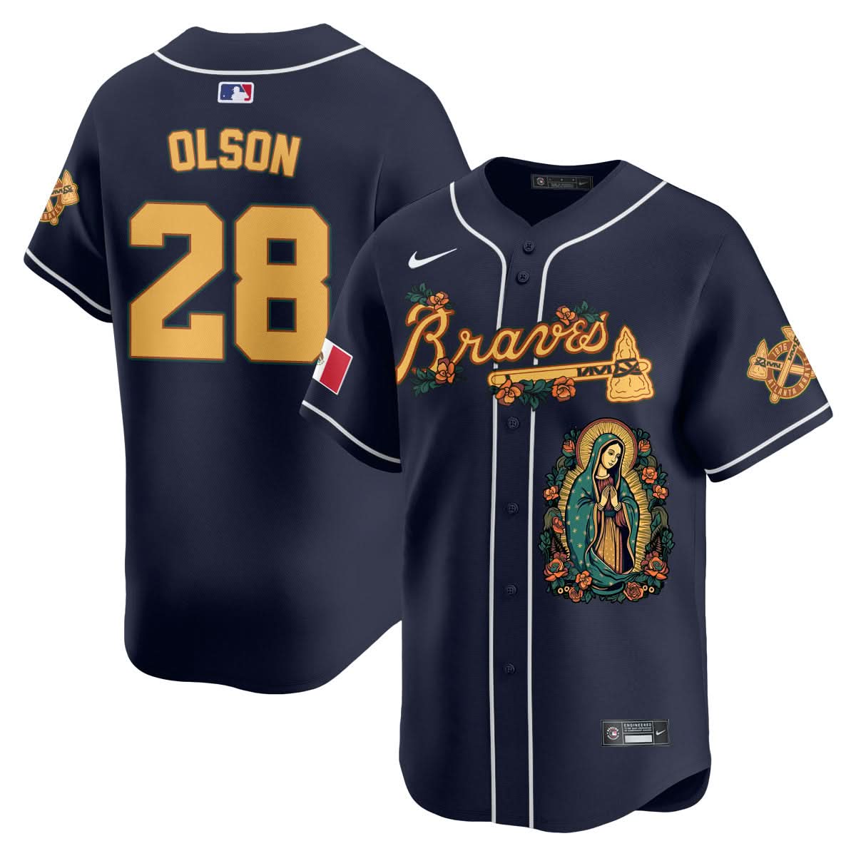 AB Mexico Guadalupe Vapor Premier Limited Jersey - Printed