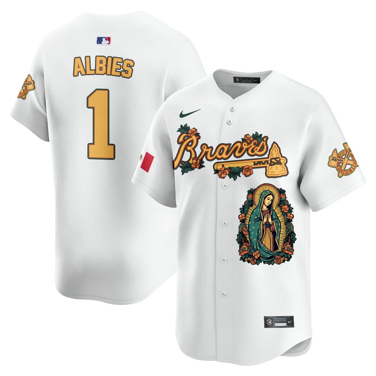 AB Mexico Guadalupe Vapor Premier Limited Jersey - Printed