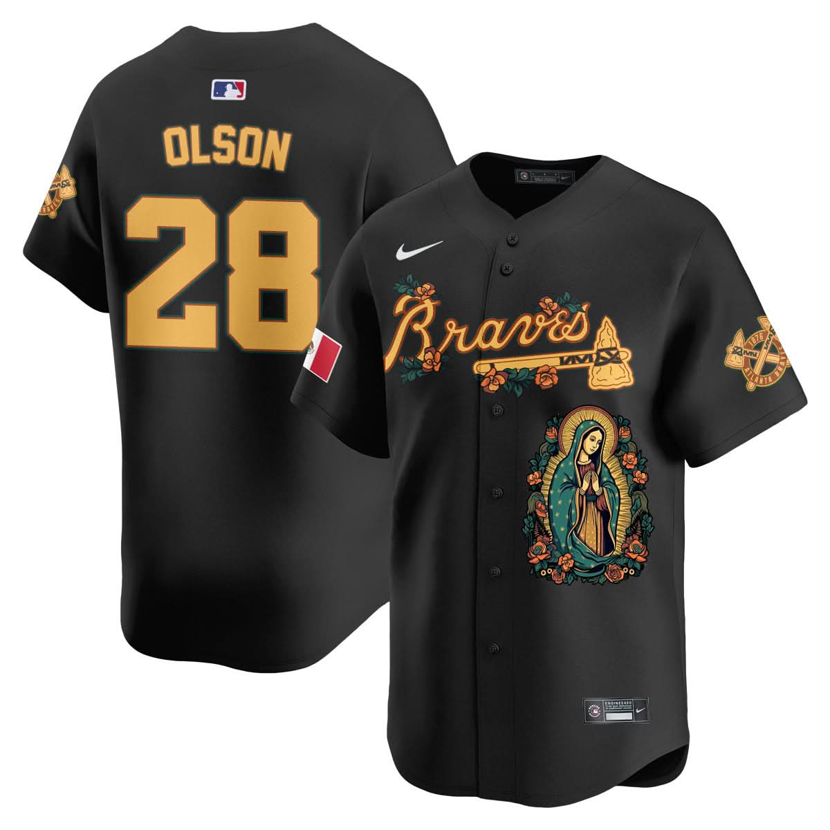 AB Mexico Guadalupe Vapor Premier Limited Jersey - Printed