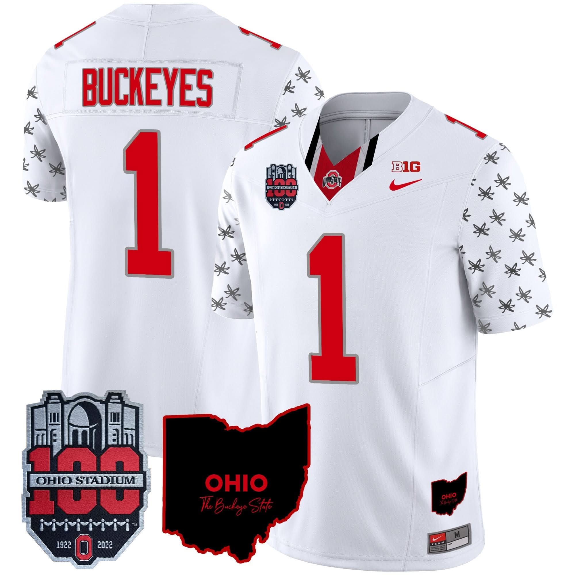 OSB 100th Anniversary Patch Vapor Limited Jersey