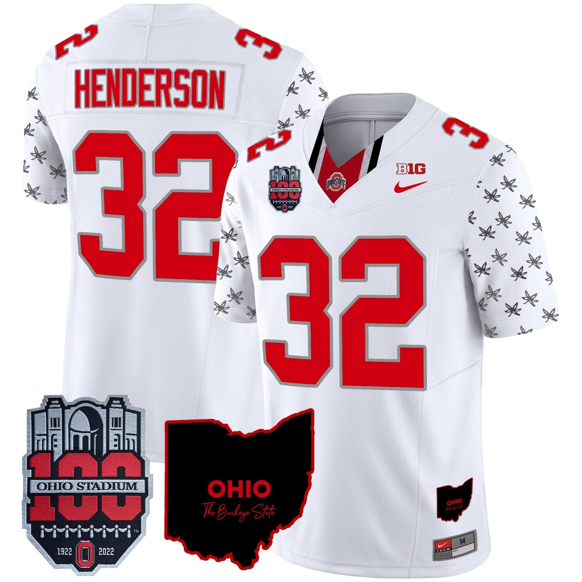 OSB 100th Anniversary Patch Vapor Limited Jersey