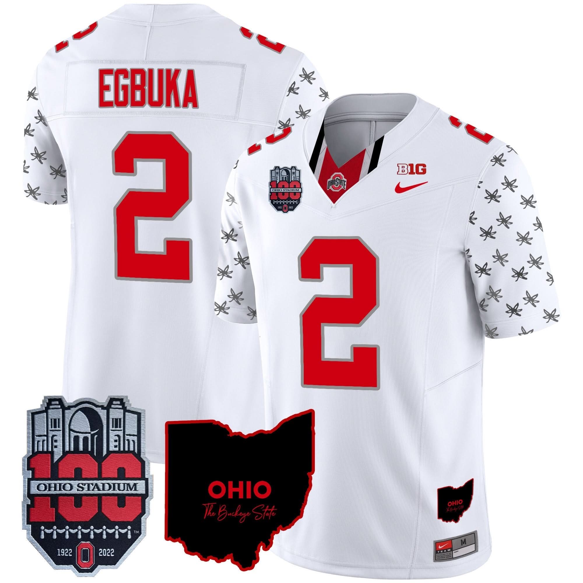 OSB 100th Anniversary Patch Vapor Limited Jersey