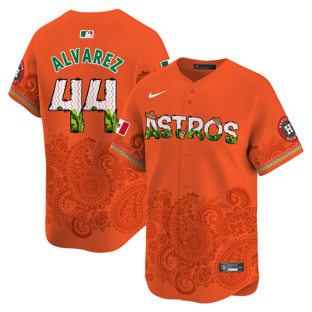 HOU Paisley Mexico Vapor Premier Limited Jersey V4 - Printed