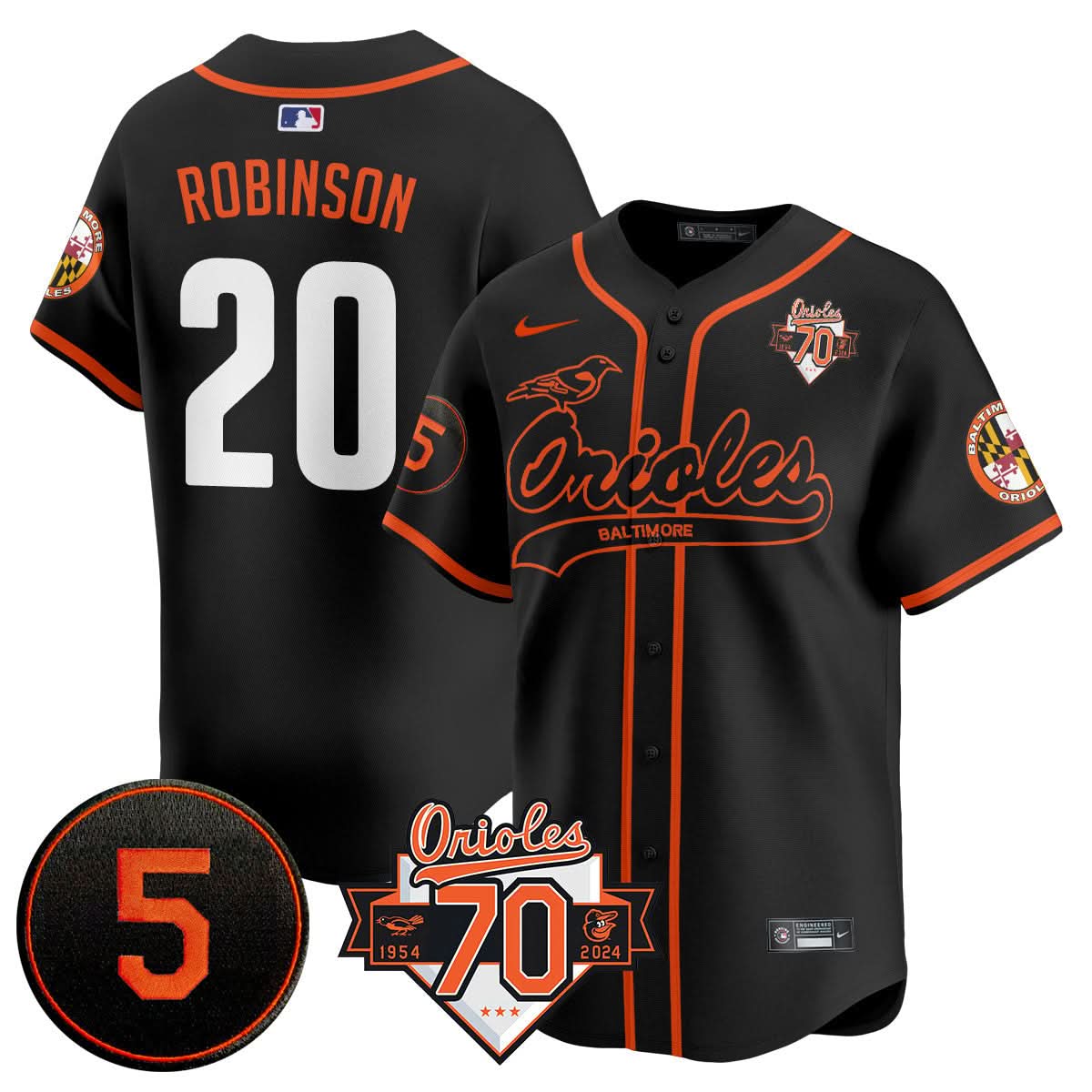 BO 1954-2024 - The BO Jersey - Stitched