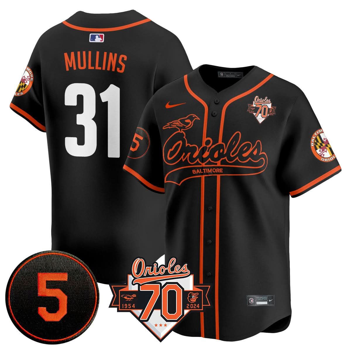 BO 1954-2024 - The BO Jersey - Stitched