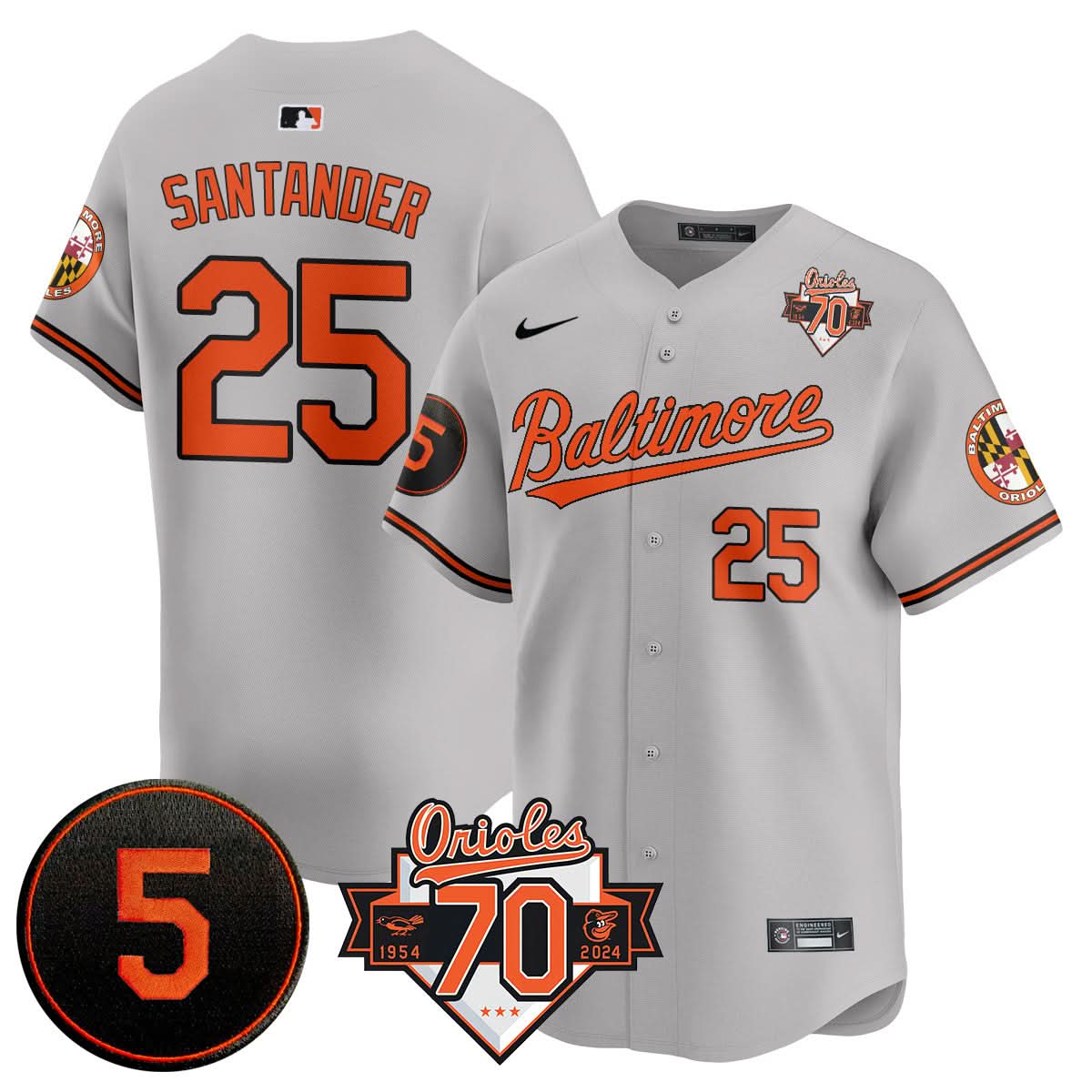 BO 1954-2024 - The BO Jersey - Stitched