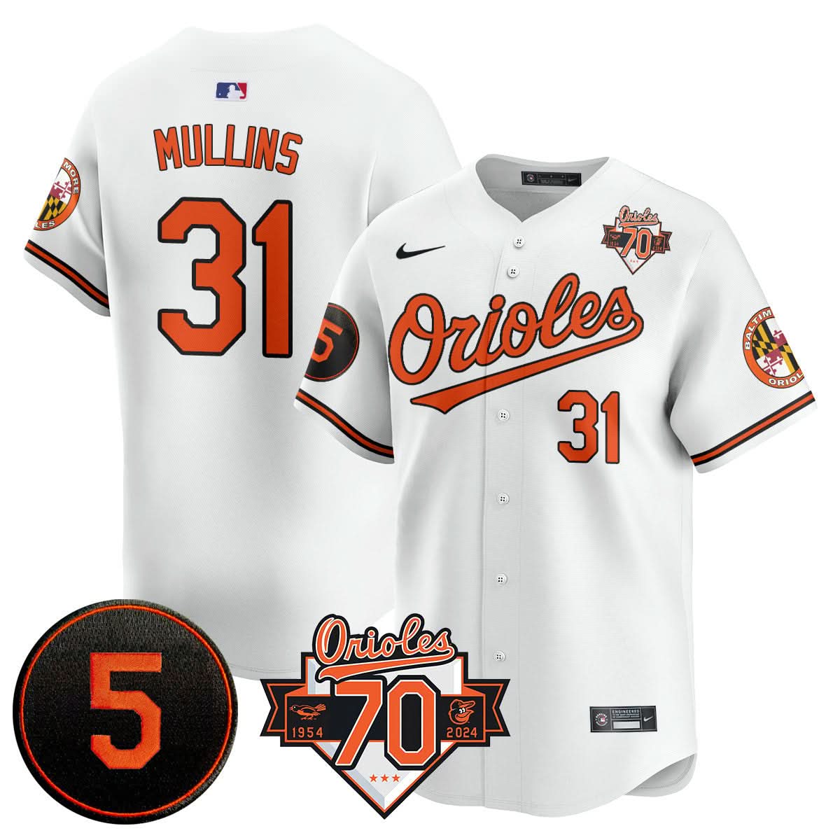BO 1954-2024 - The BO Jersey - Stitched