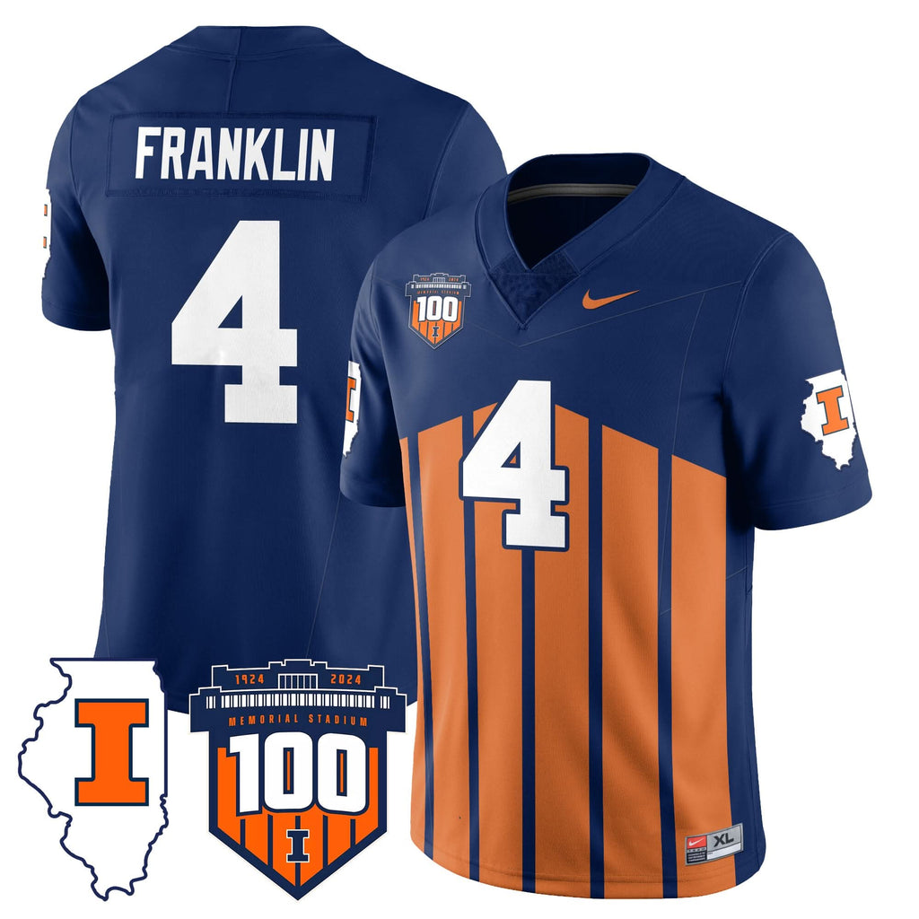 Illinois Football Vapor Jersey