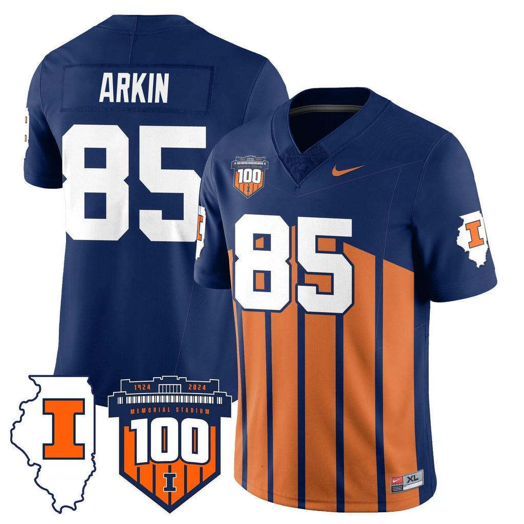 Illinois Football Vapor Jersey