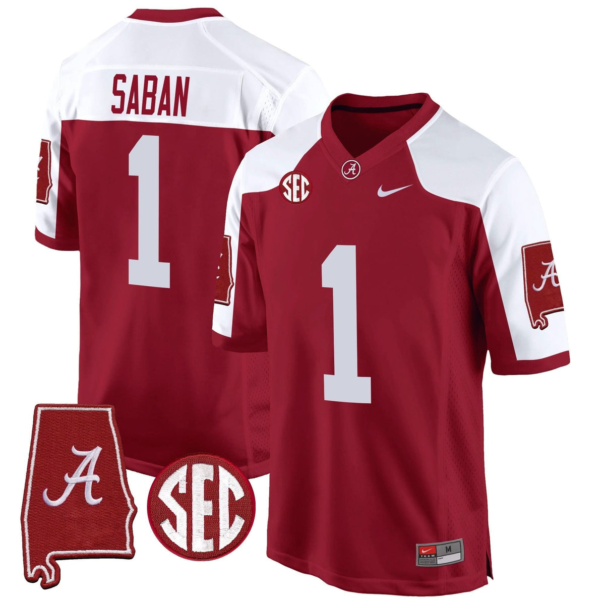 ACT 2024 Alabama Map Patch Game Jersey