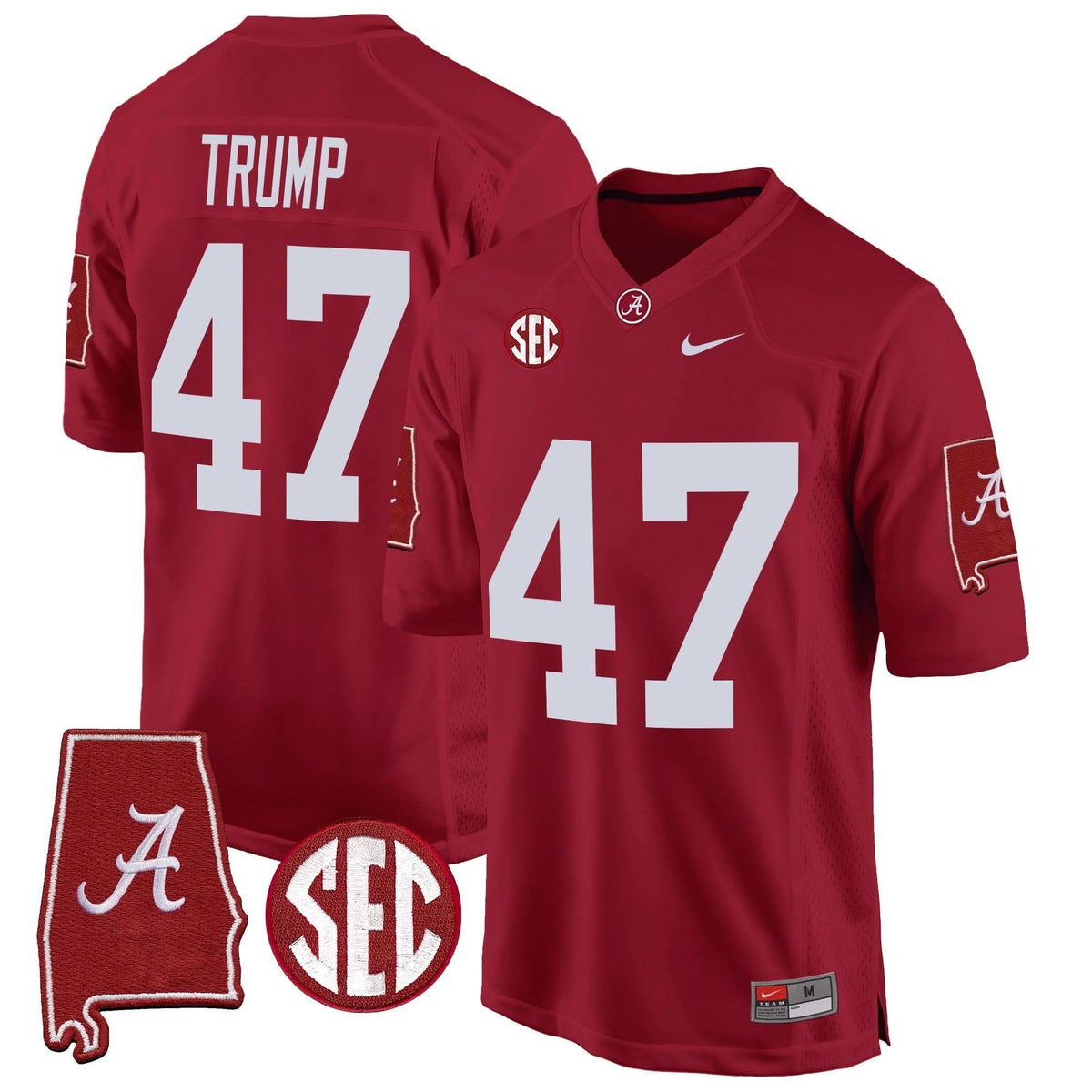 ACT 2024 Alabama Map Patch Game Jersey