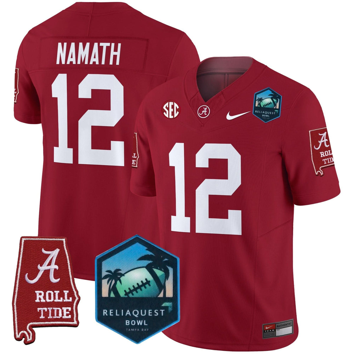 ACT 2025 ReliaQuest Bowl Patch Vapor Limited Jersey