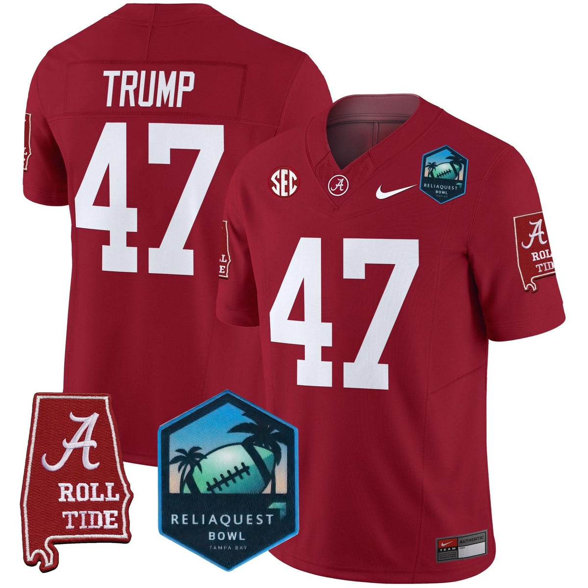 ACT 2025 ReliaQuest Bowl Patch Vapor Limited Jersey