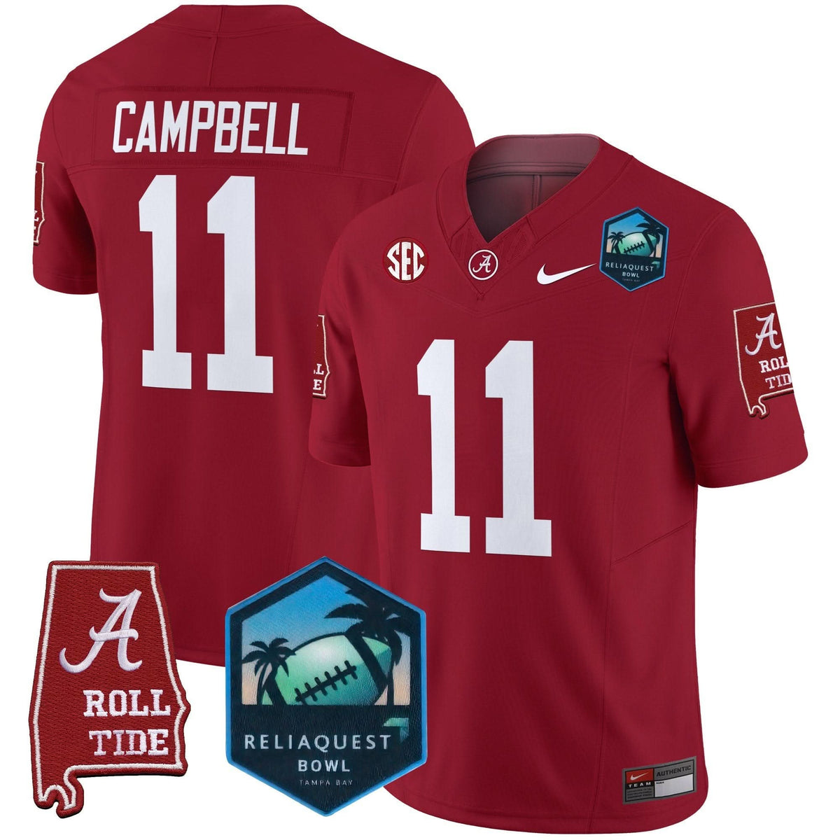 ACT 2025 ReliaQuest Bowl Patch Vapor Limited Jersey