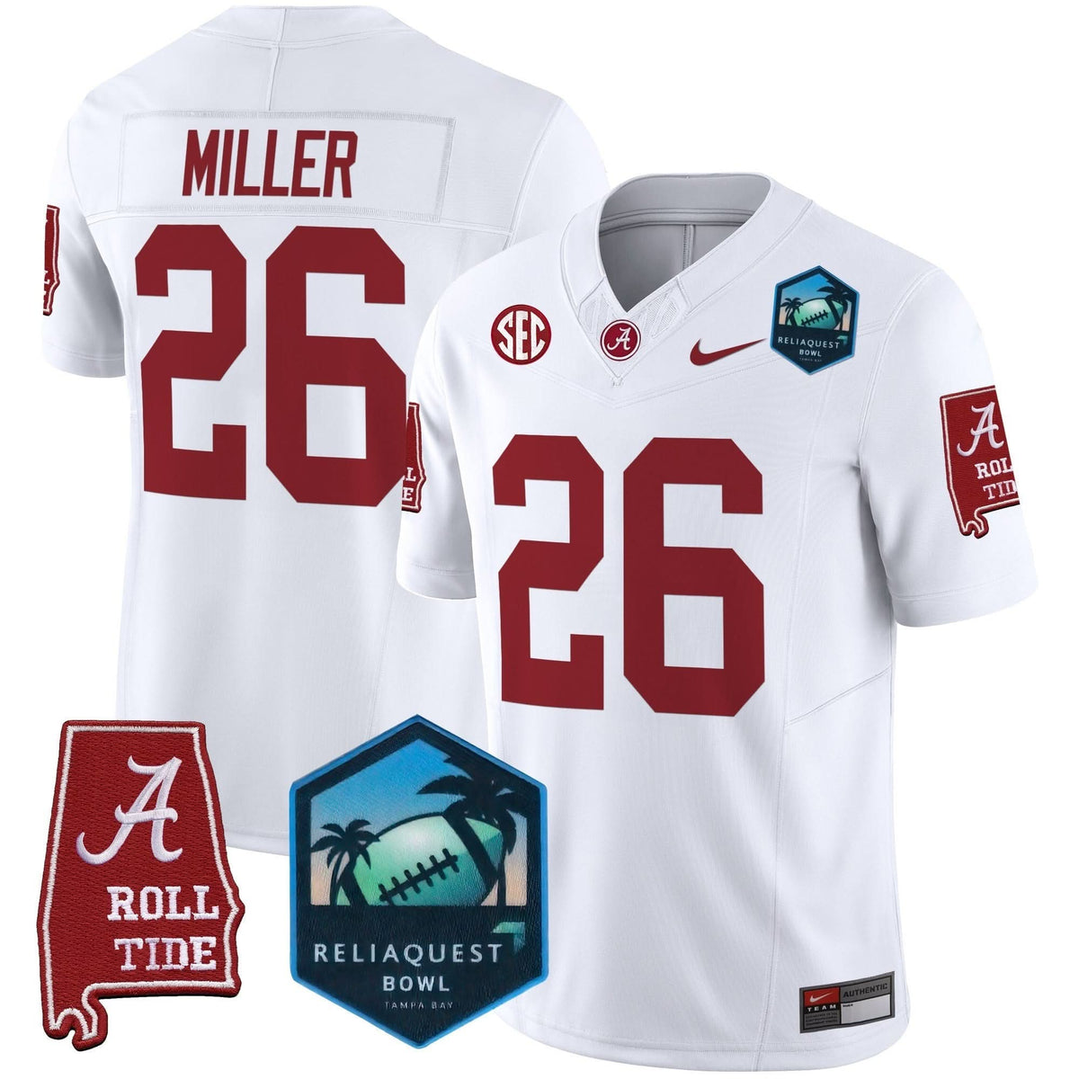 ACT 2025 ReliaQuest Bowl Patch Vapor Limited Jersey