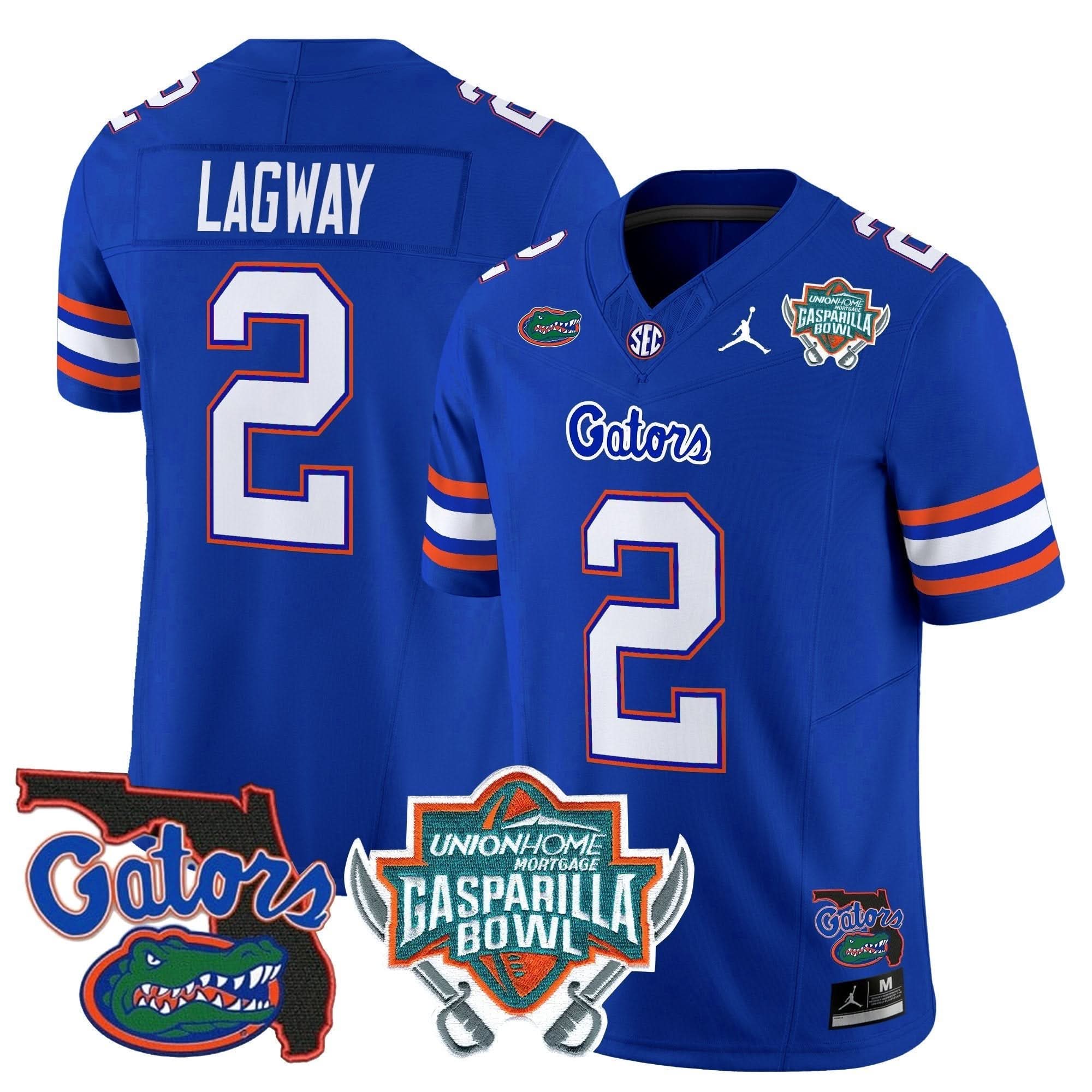 FG 2025 Gasparilla Bowl Patch Vapor Limited Jersey