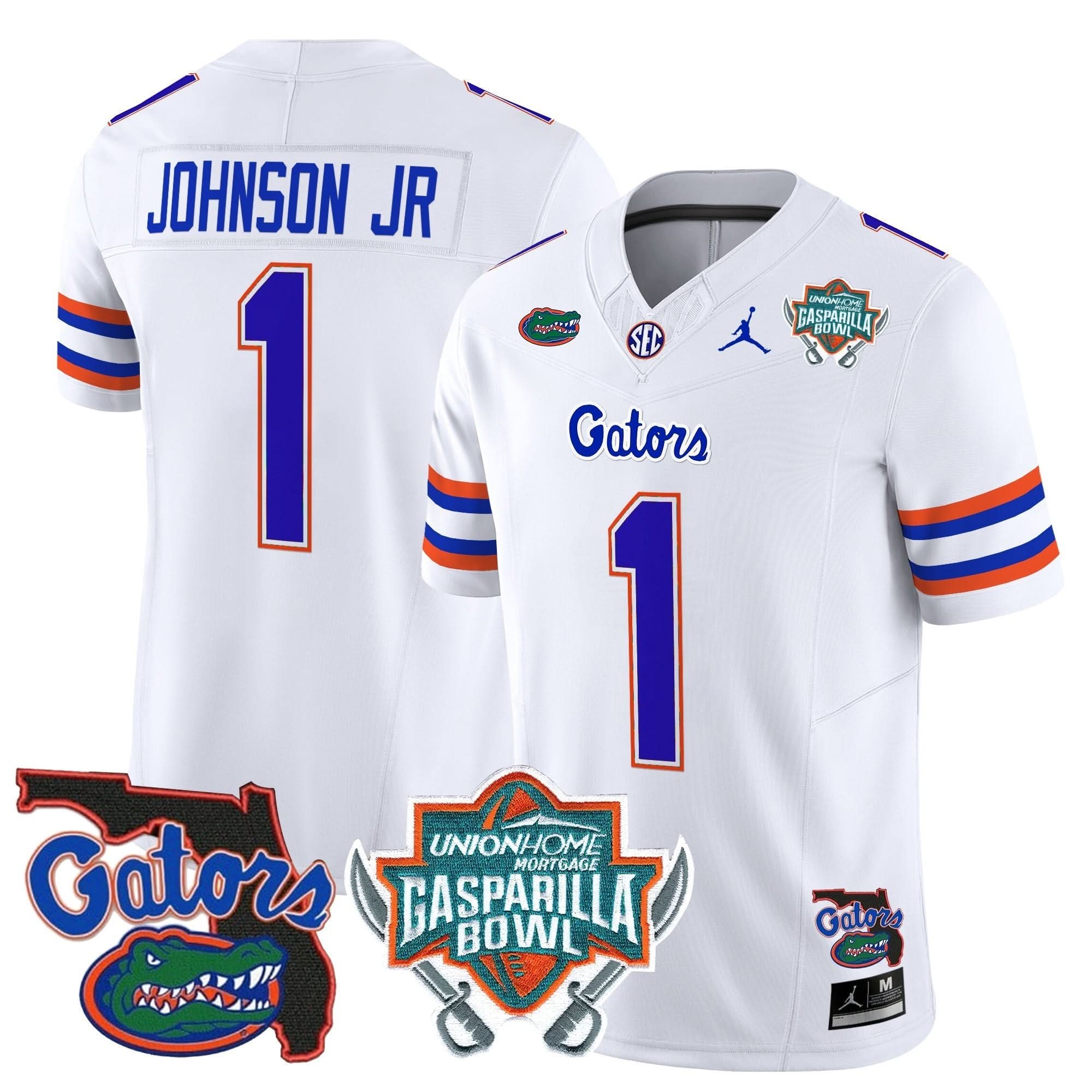 FG 2025 Gasparilla Bowl Patch Vapor Limited Jersey