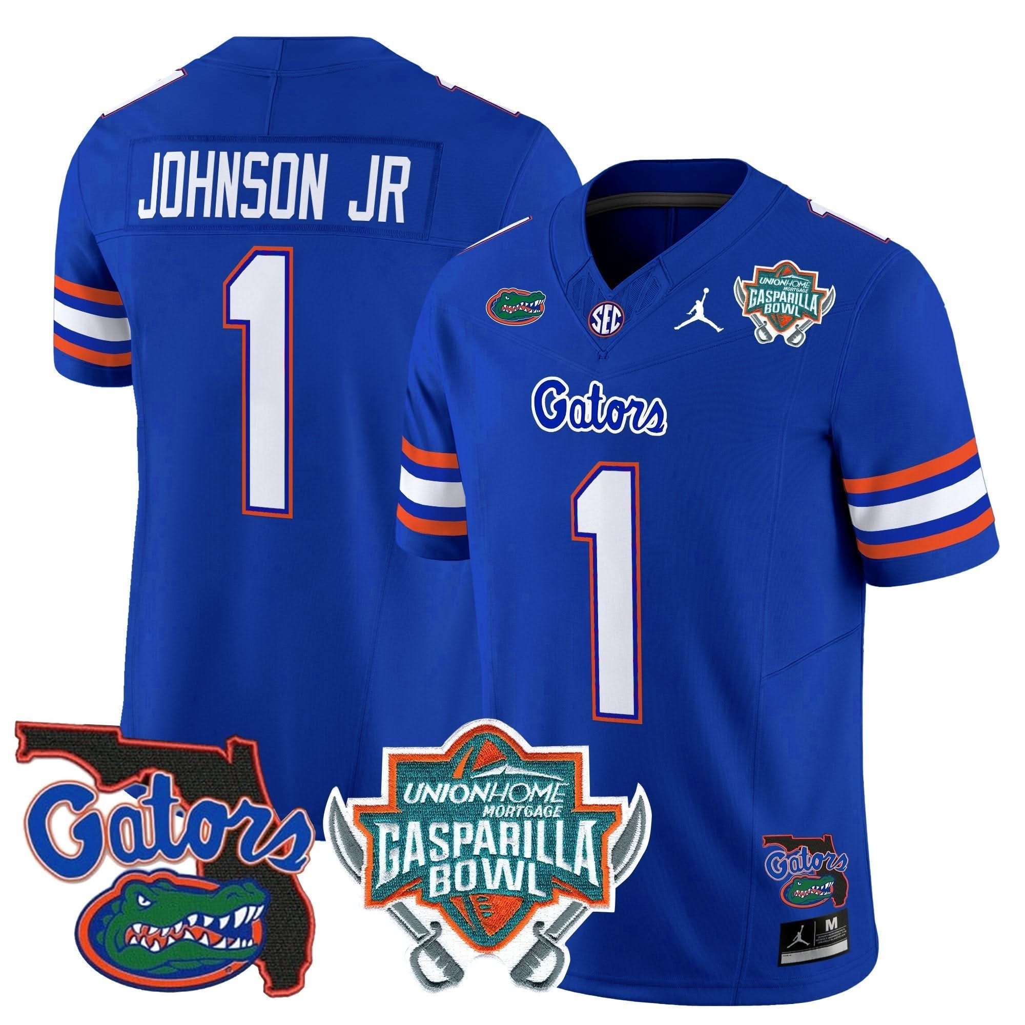 FG 2025 Gasparilla Bowl Patch Vapor Limited Jersey