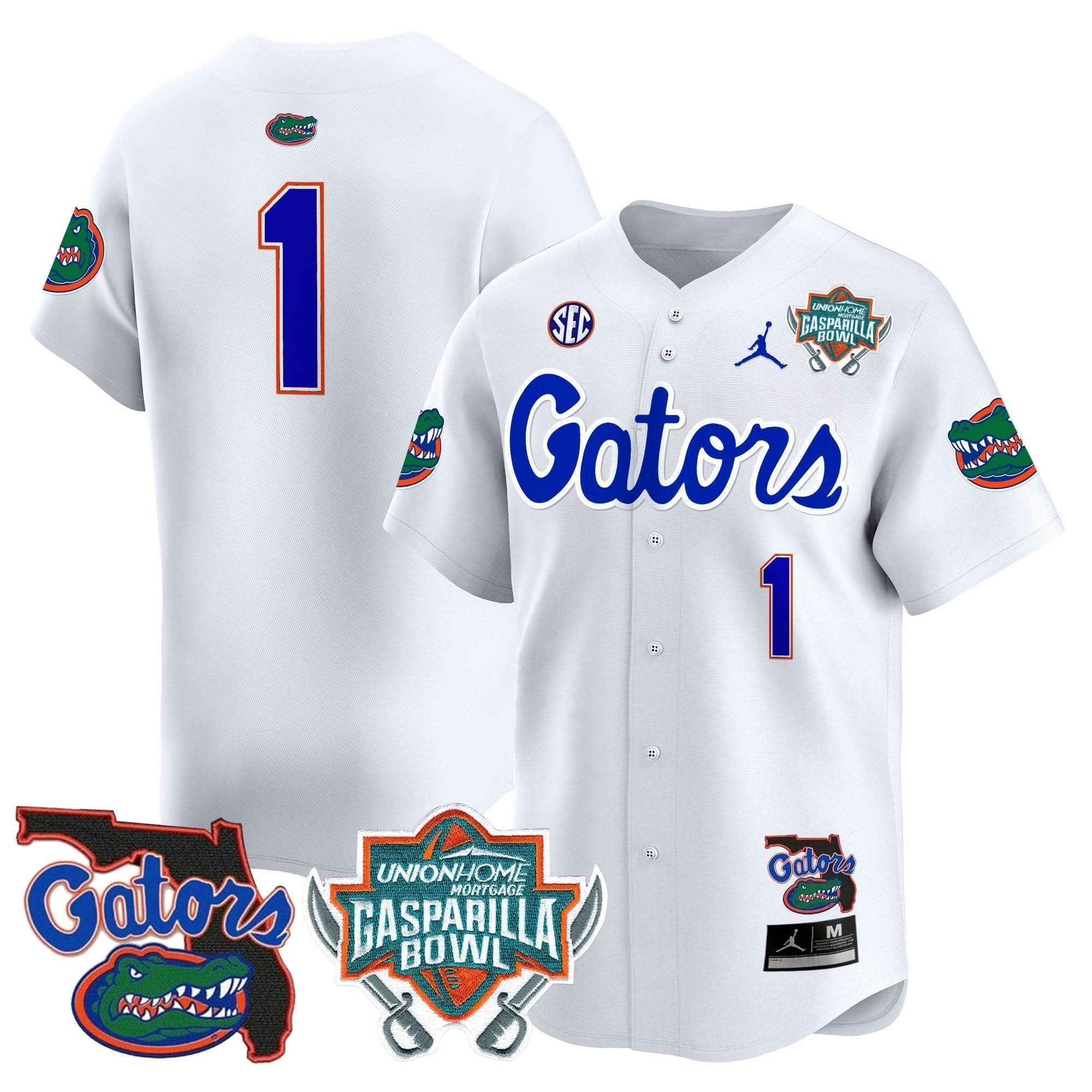 FG 2024 Gasparilla Bowl Patch Vapor Premier Limited Jersey