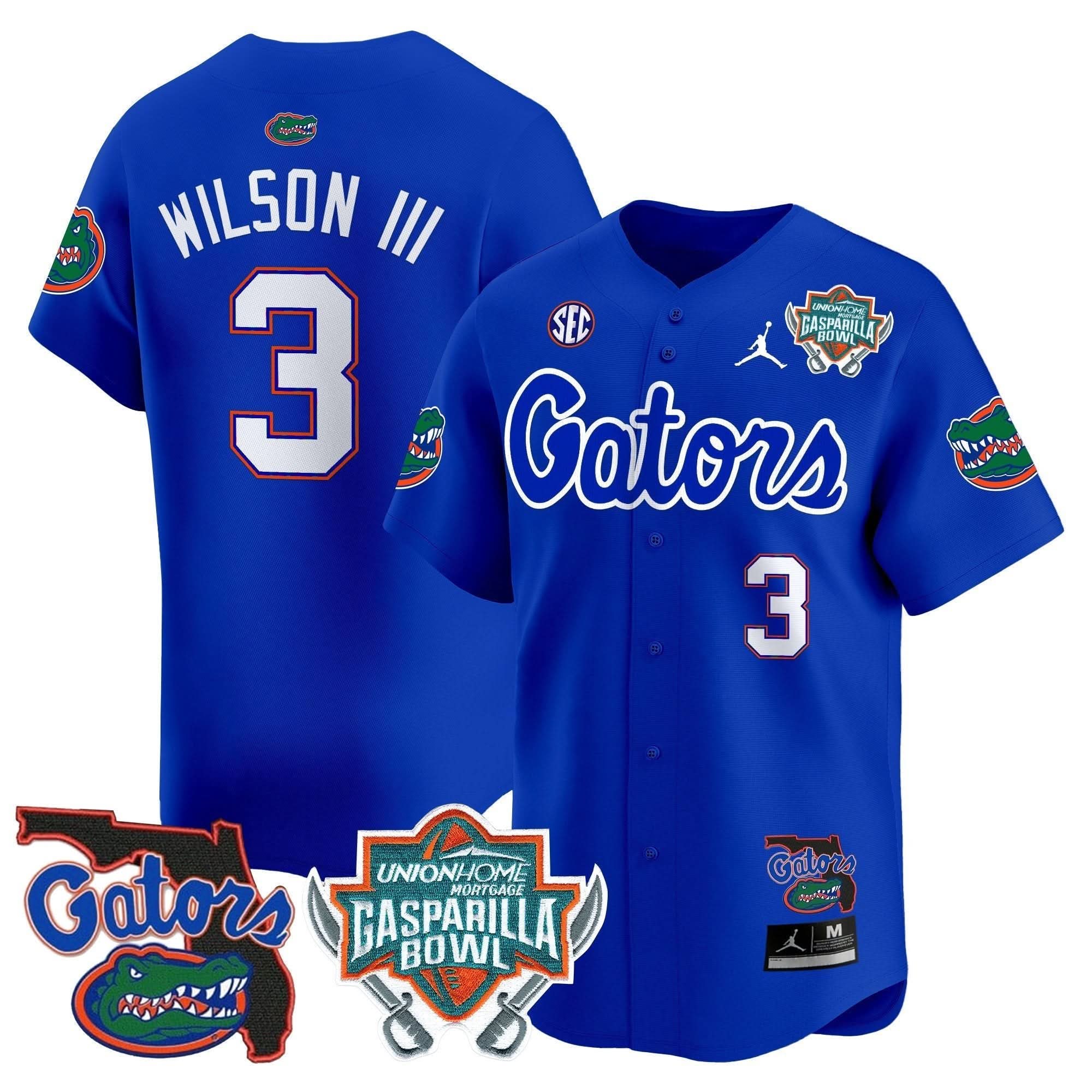 FG 2024 Gasparilla Bowl Patch Vapor Premier Limited Jersey