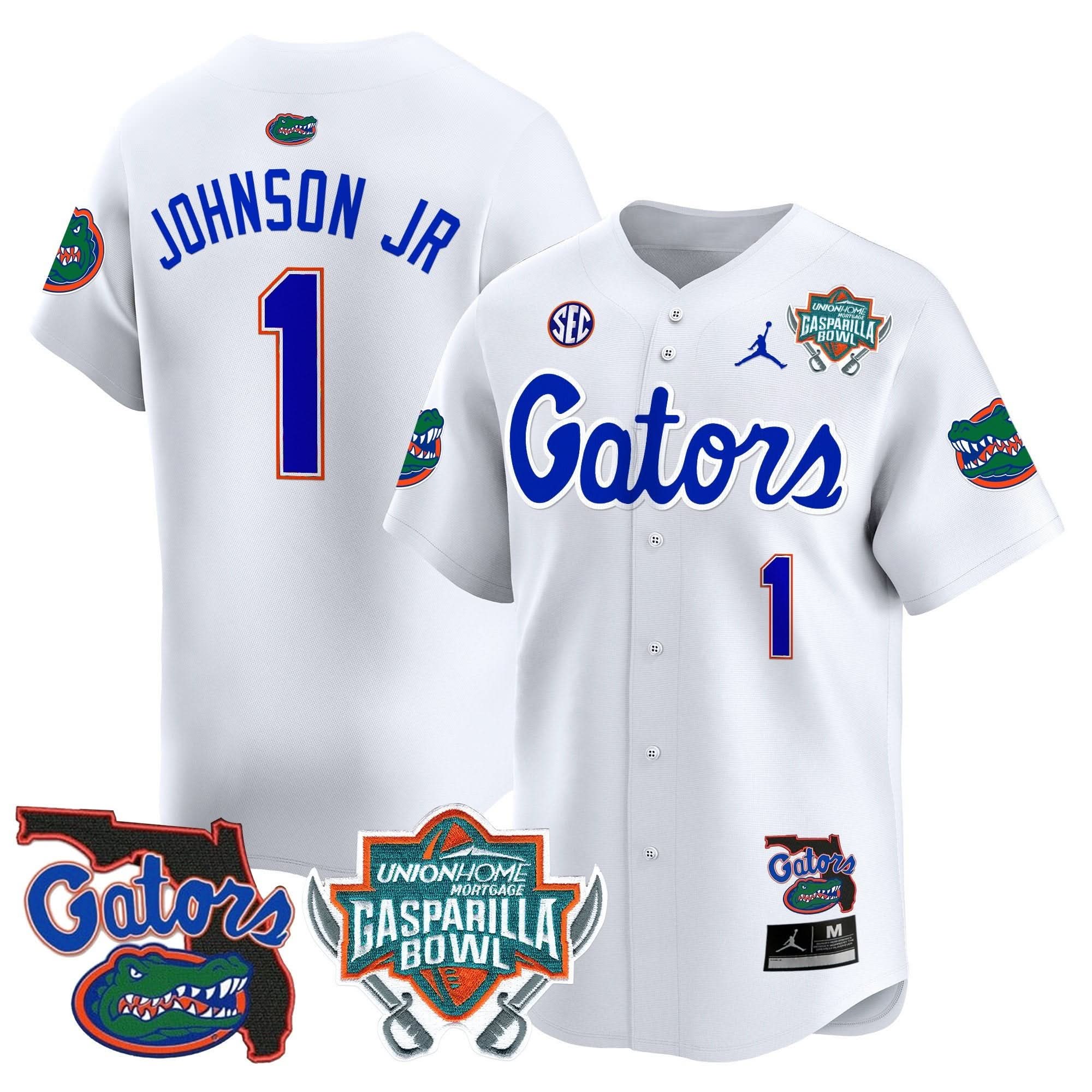 FG 2024 Gasparilla Bowl Patch Vapor Premier Limited Jersey