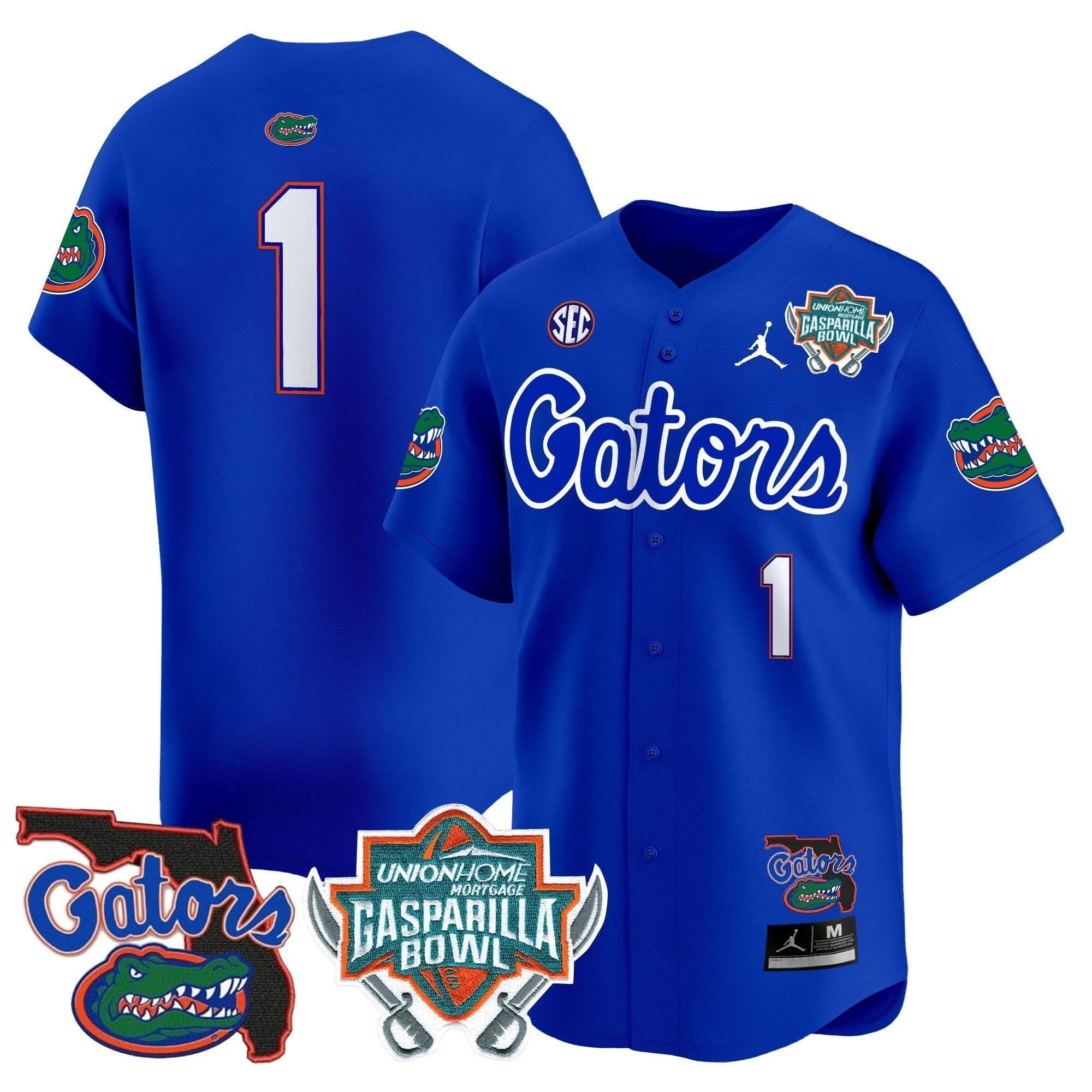 FG 2024 Gasparilla Bowl Patch Vapor Premier Limited Jersey