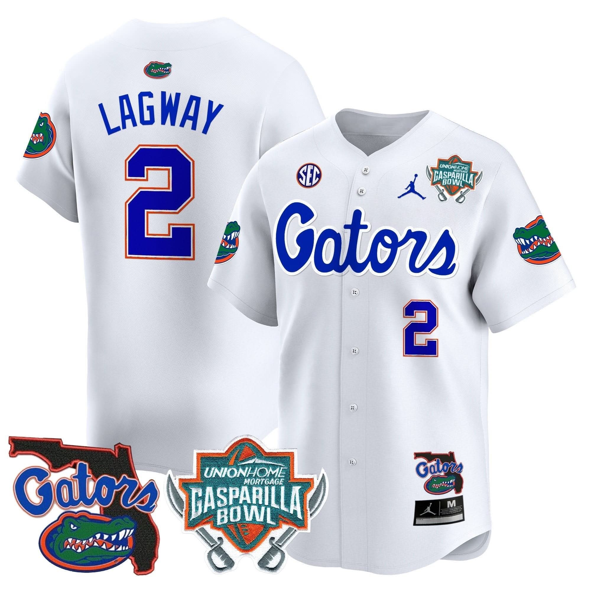 FG 2024 Gasparilla Bowl Patch Vapor Premier Limited Jersey