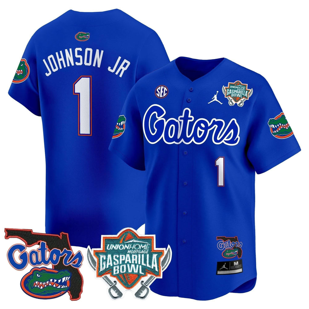 FG 2024 Gasparilla Bowl Patch Vapor Premier Limited Jersey