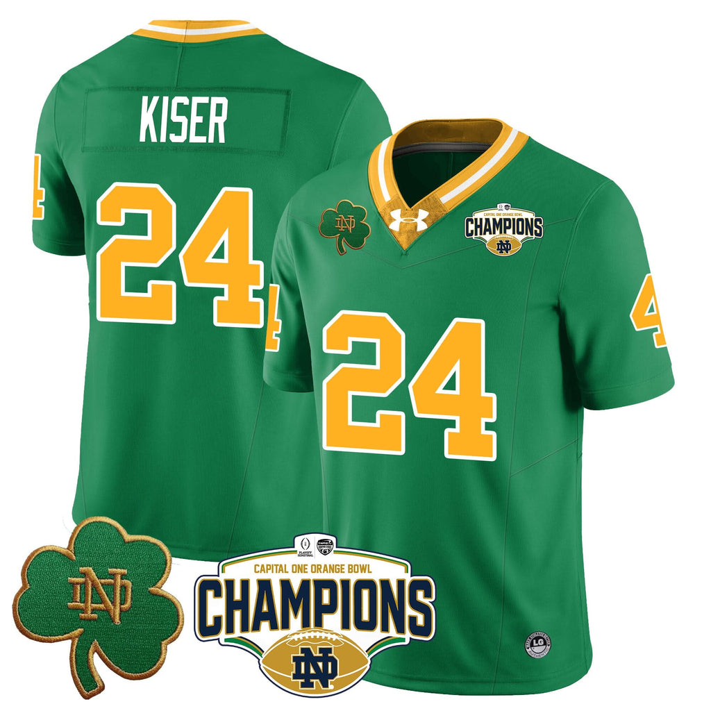 NDFI 2025 Orange Bowl Champions Jersey N5