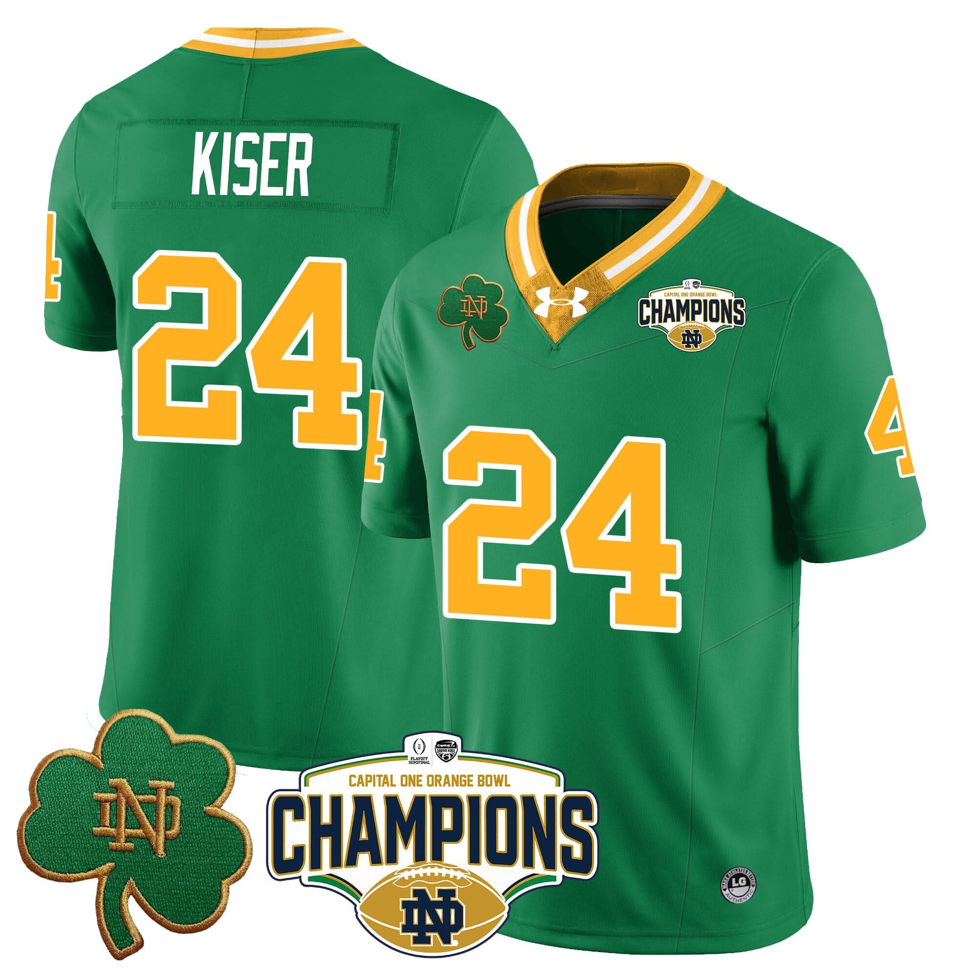 NDFI 2025 Orange Bowl Champions Jersey N5