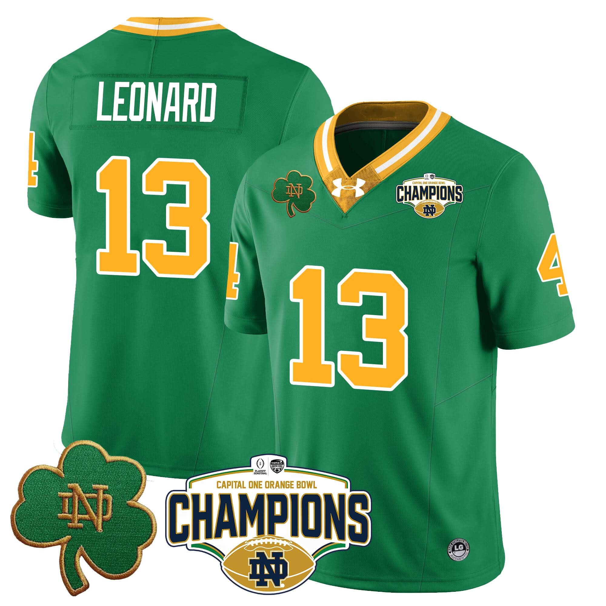 NDFI 2025 Orange Bowl Champions Jersey N5