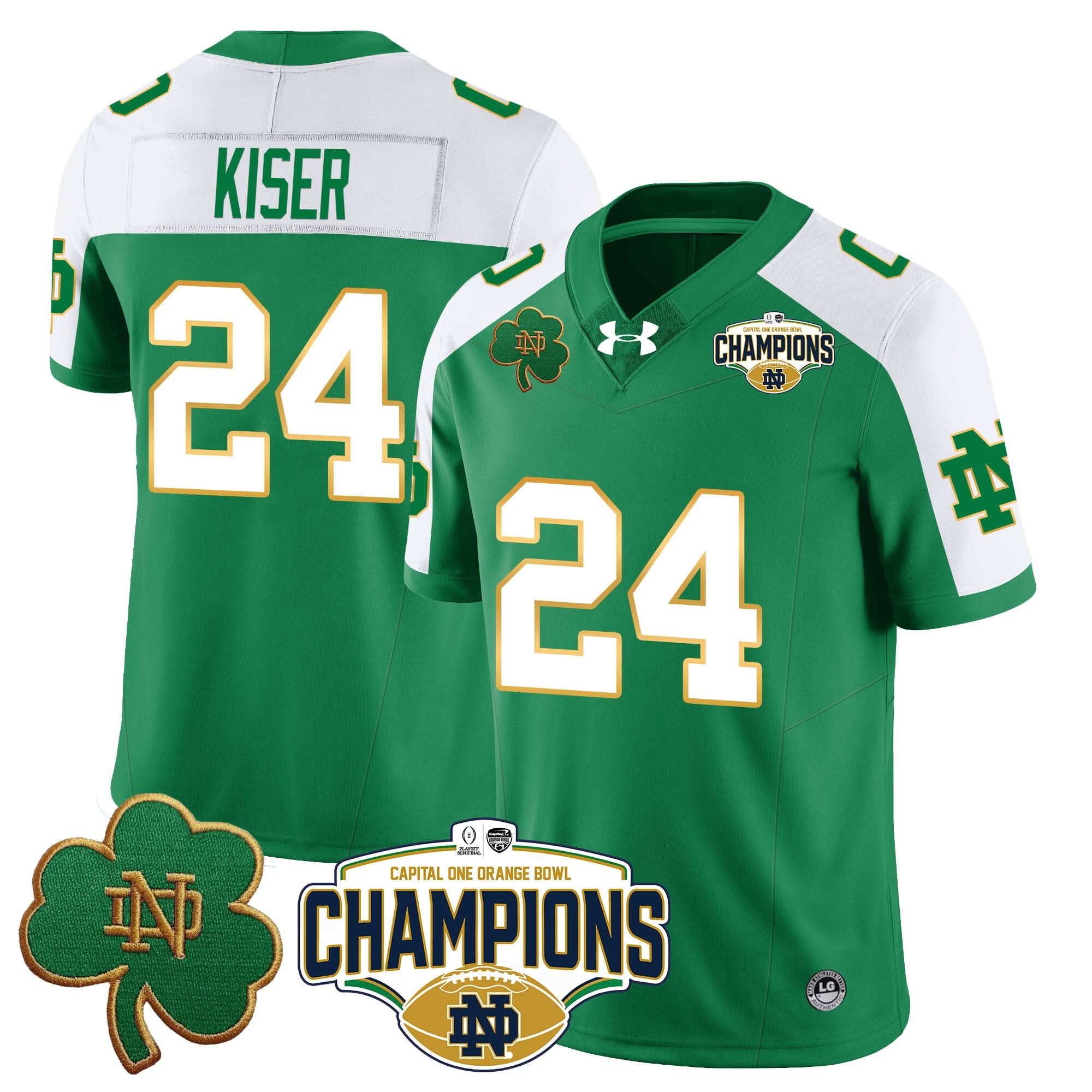 NDFI 2025 Orange Bowl Champions Jersey N5