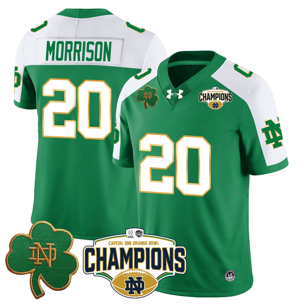 NDFI 2025 Orange Bowl Champions Jersey N5